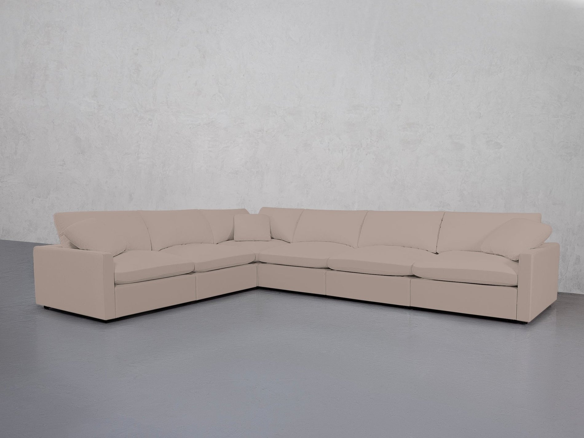 6-Seat Modular Corner Sectional (Thin Arms) - 7th Avenue