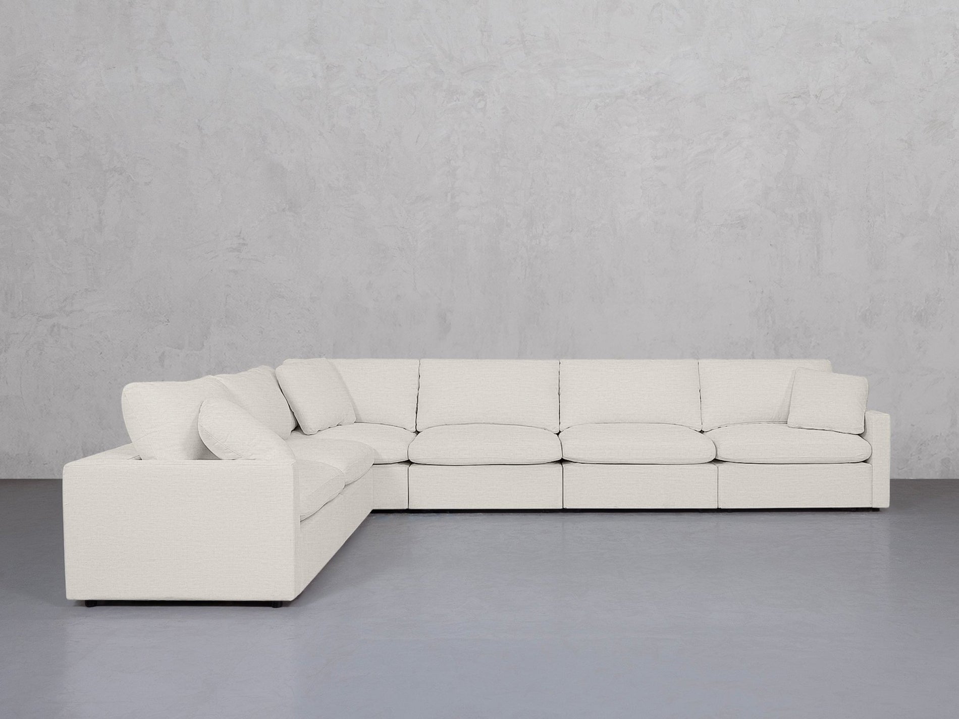 6-Seat Modular Corner Sectional (Thin Arms) - 7th Avenue