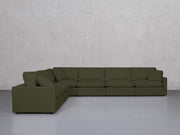 6-Seat Modular Corner Sectional (Thin Arms) - 7th Avenue