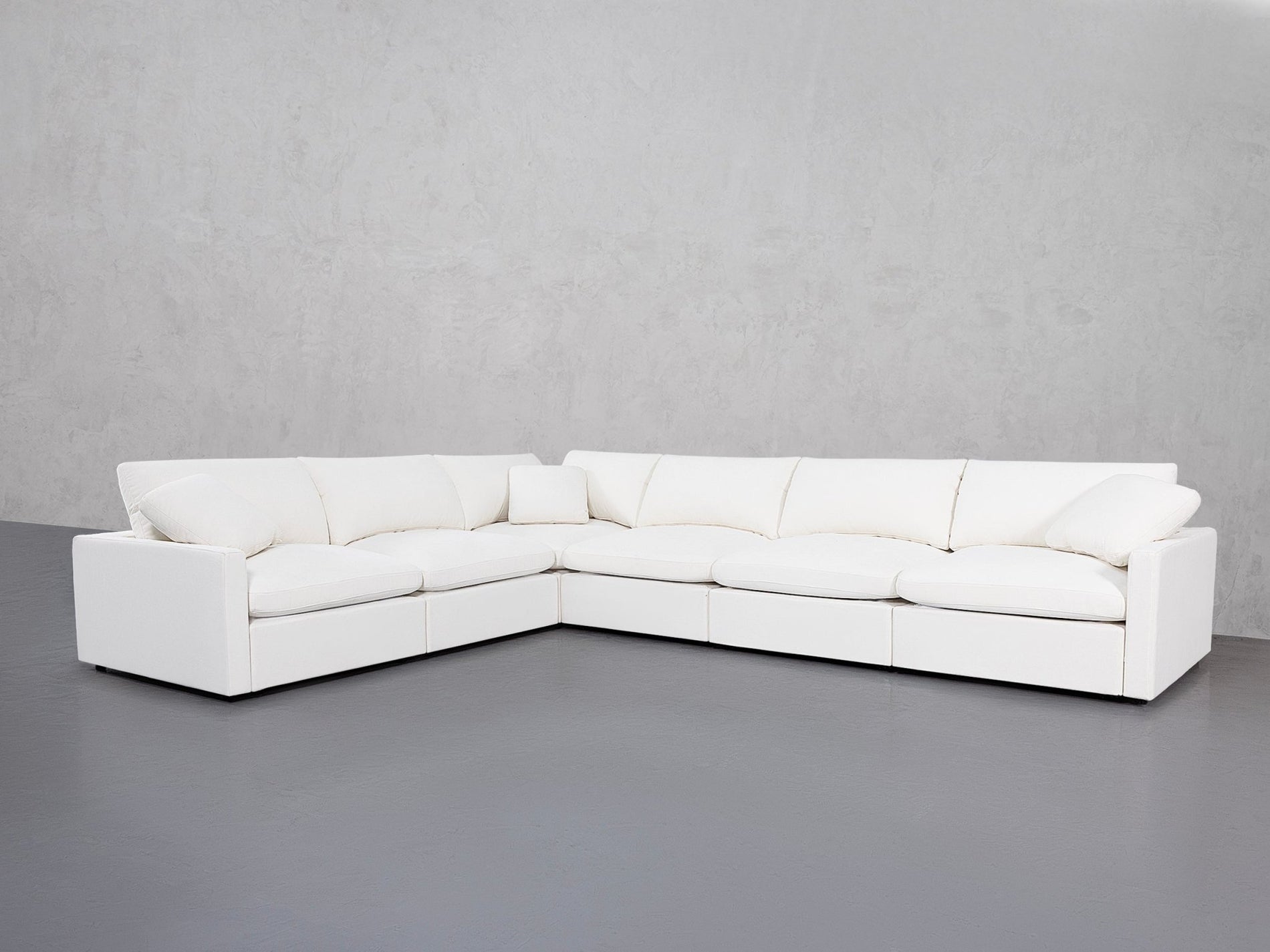 6-Seat Modular Corner Sectional (Thin Arms) - 7th Avenue
