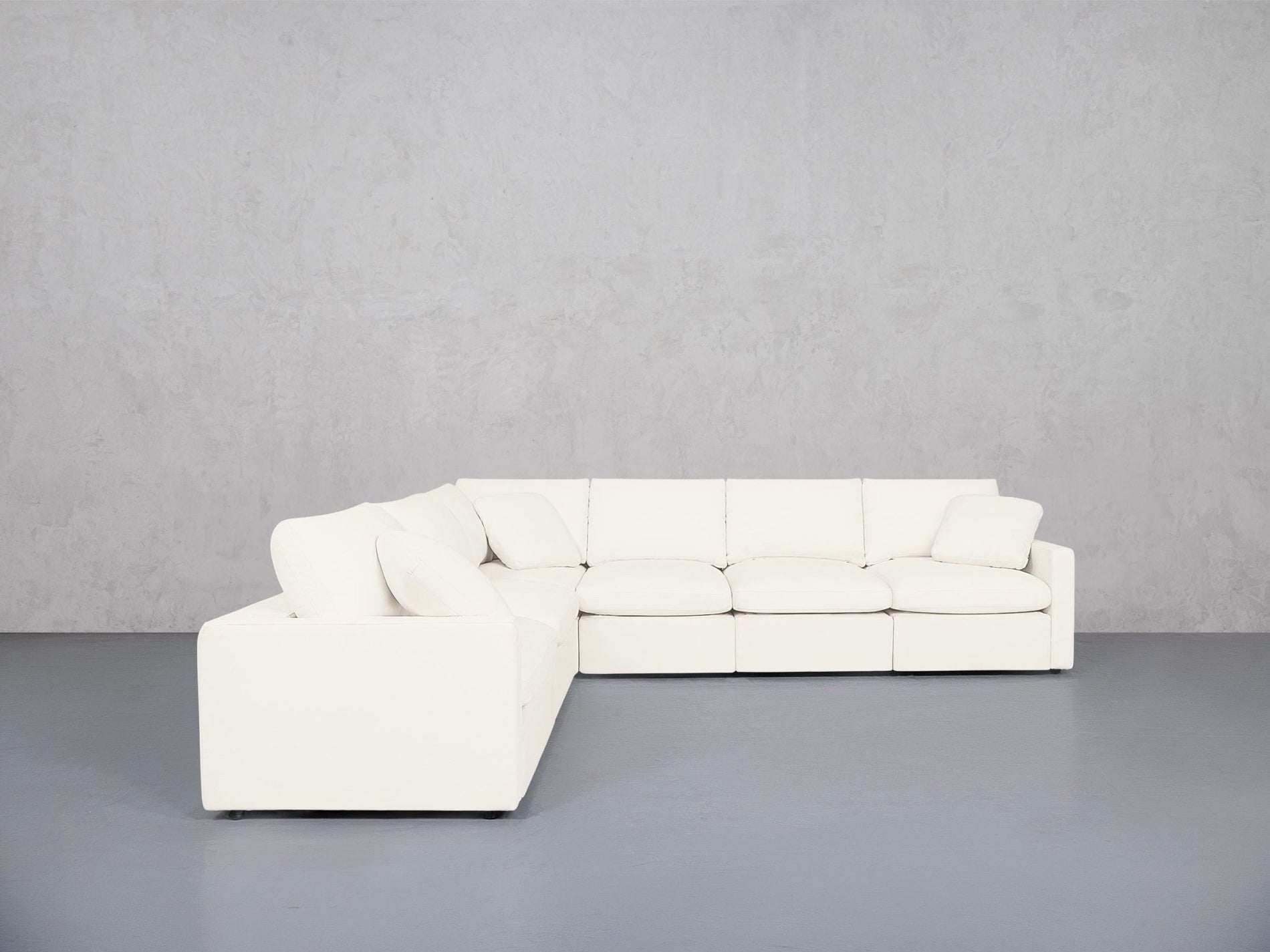 6-Seat Modular Corner Sectional (Thin Arms) - 7th Avenue