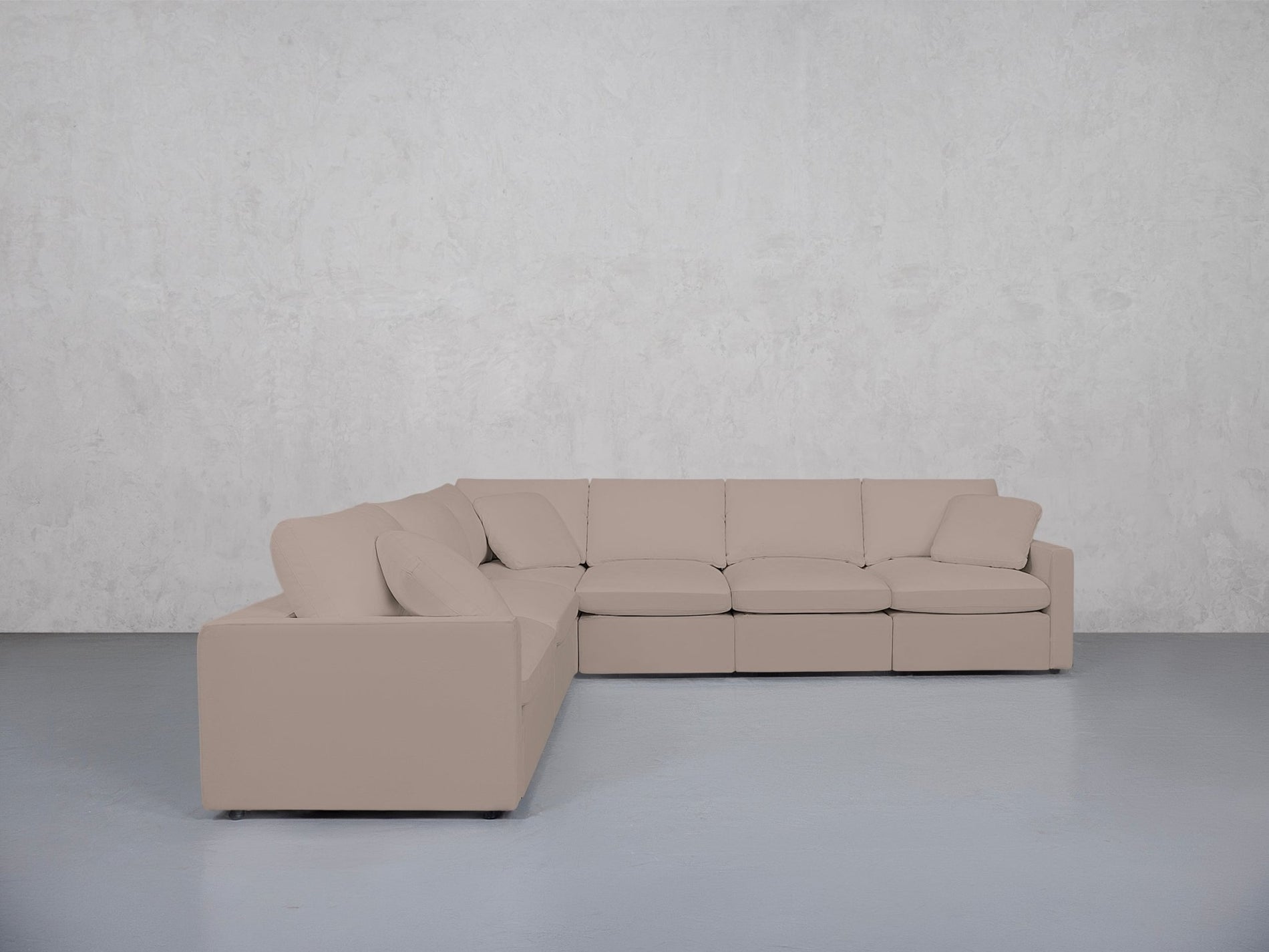 6-Seat Modular Corner Sectional (Thin Arms) - 7th Avenue
