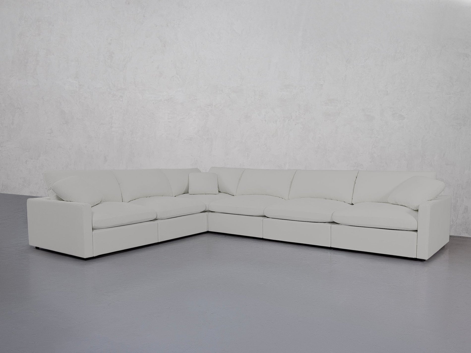 6-Seat Modular Corner Sectional (Thin Arms) - 7th Avenue