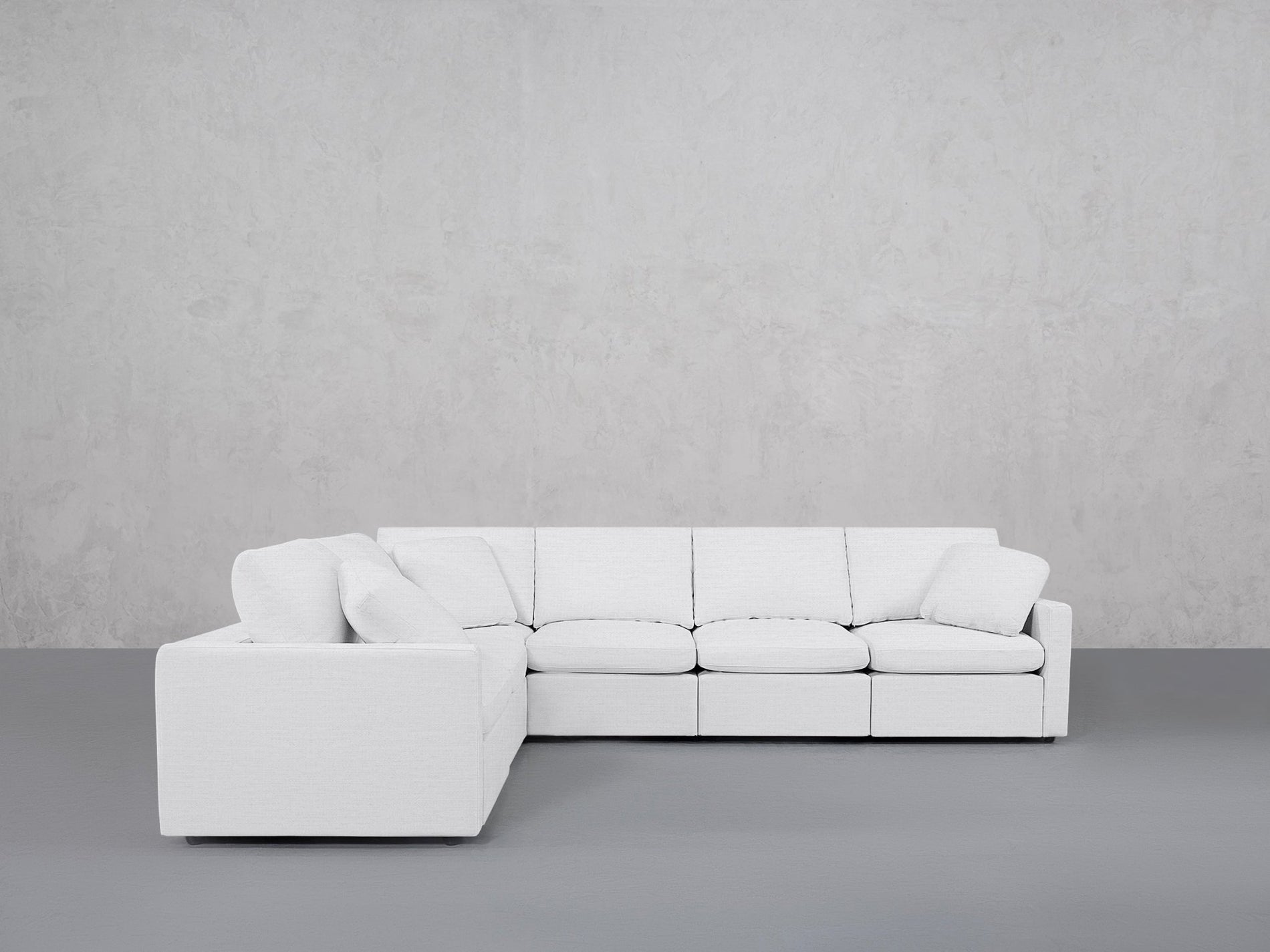 6-Seat Modular Corner Sectional (Thin Arms) - 7th Avenue