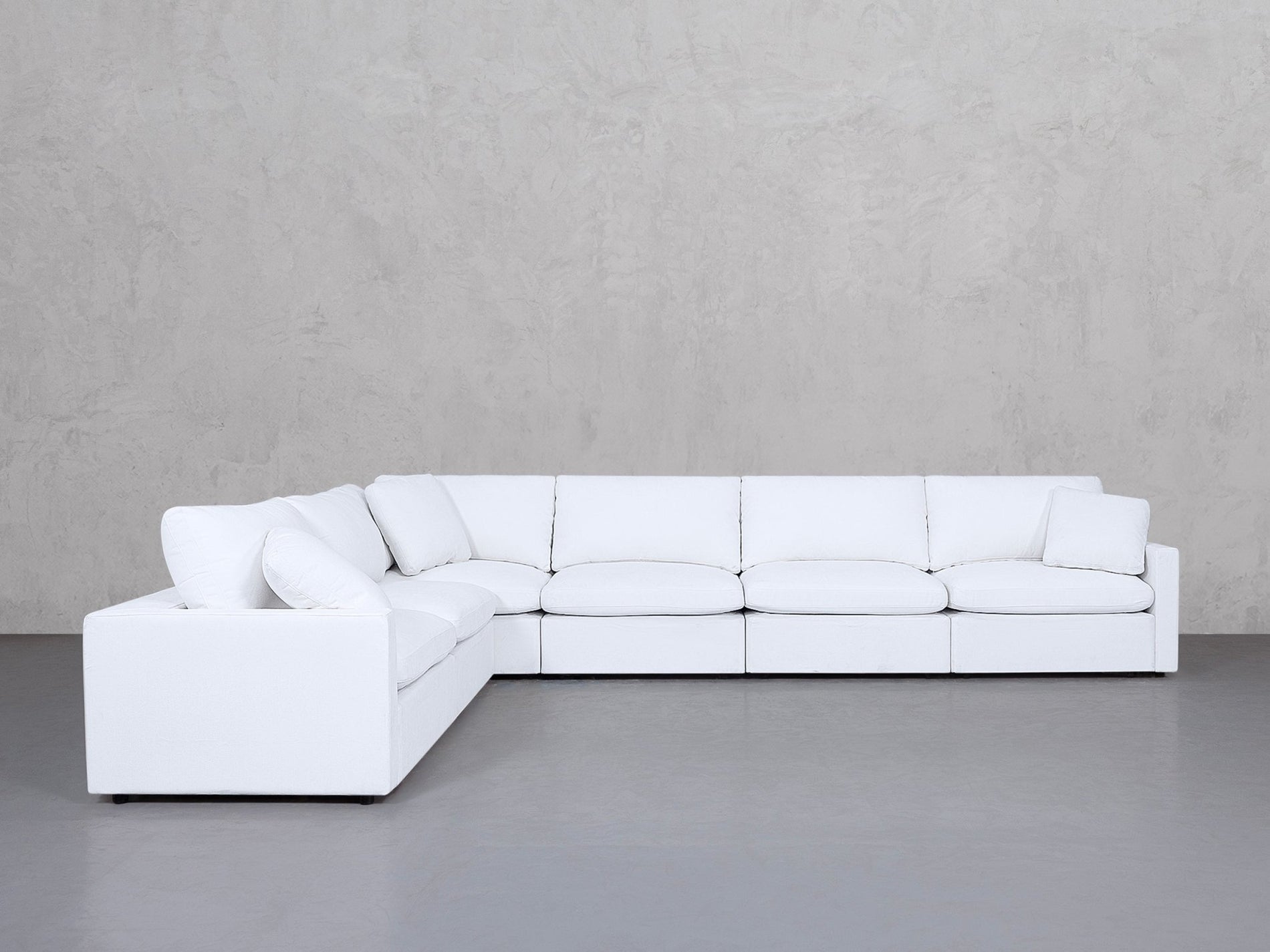 6-Seat Modular Corner Sectional (Thin Arms) - 7th Avenue