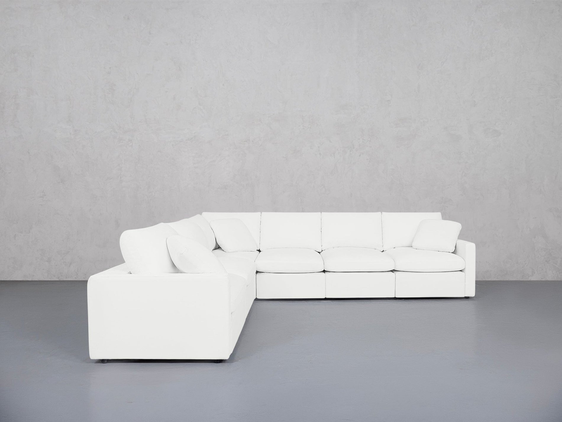 6-Seat Modular Corner Sectional (Thin Arms) - 7th Avenue