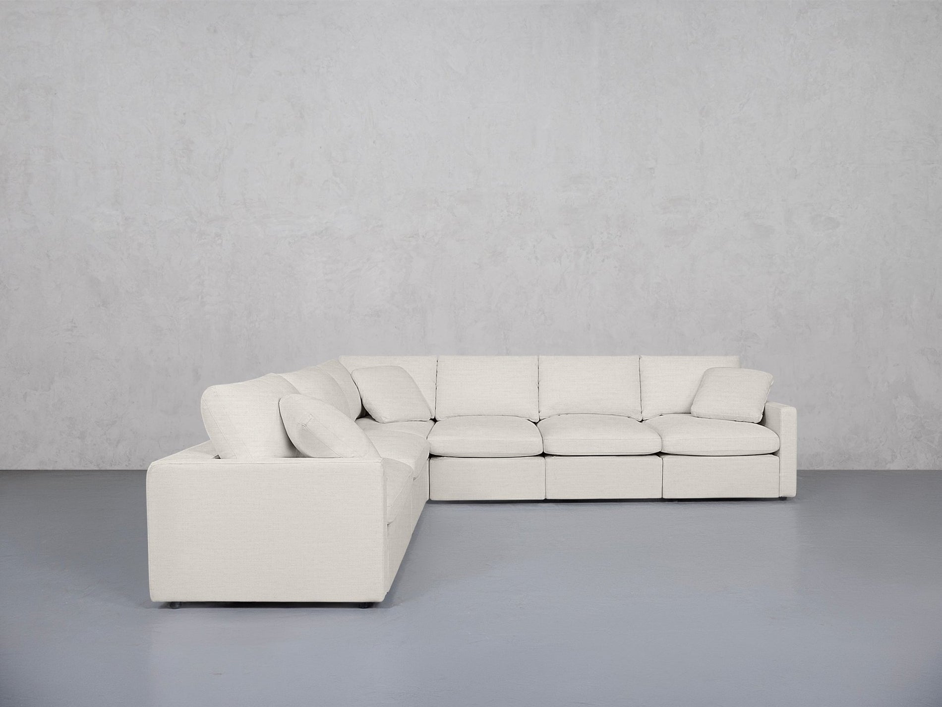 6-Seat Modular Corner Sectional (Thin Arms) - 7th Avenue