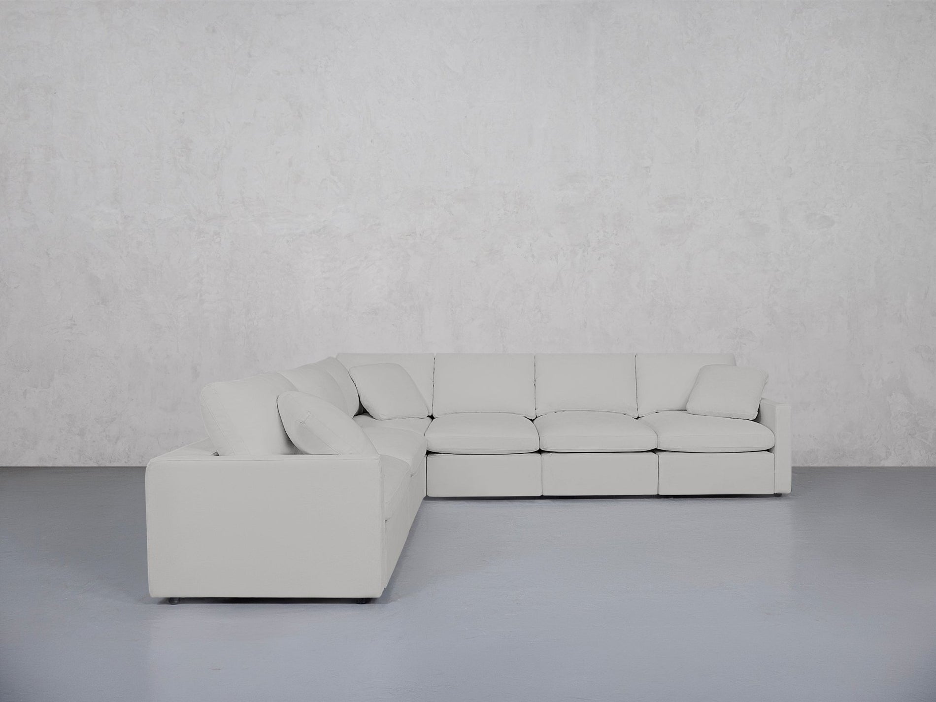 6-Seat Modular Corner Sectional (Thin Arms) - 7th Avenue