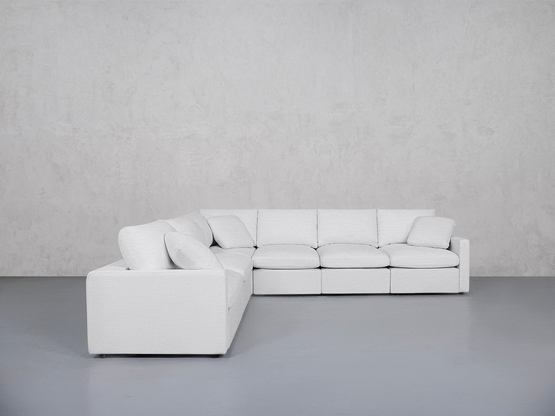 6-Seat Modular Corner Sectional (Thin Arms) - 7th Avenue