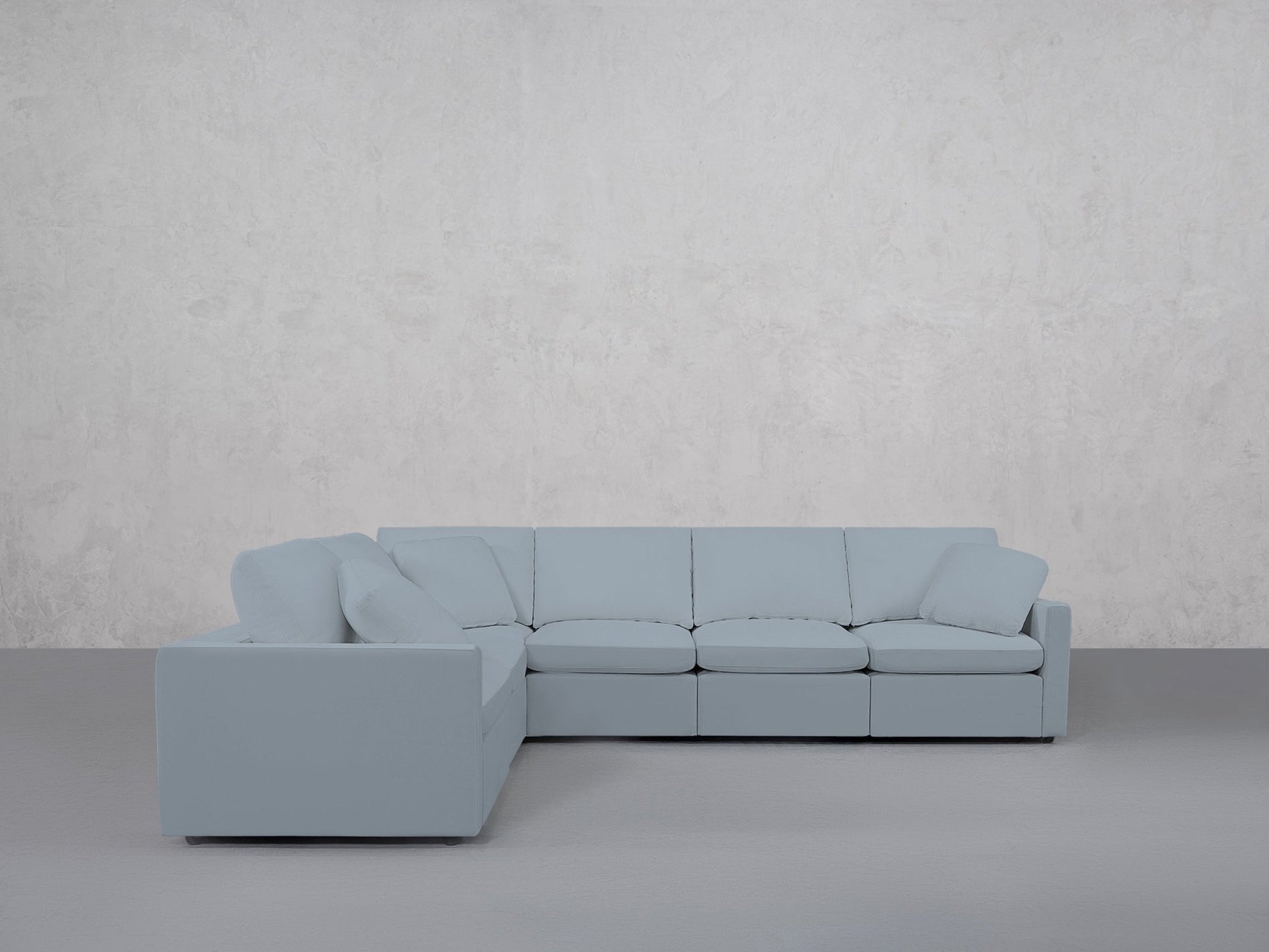 6-Seat Modular Corner Sectional (Thin Arms) - 7th Avenue