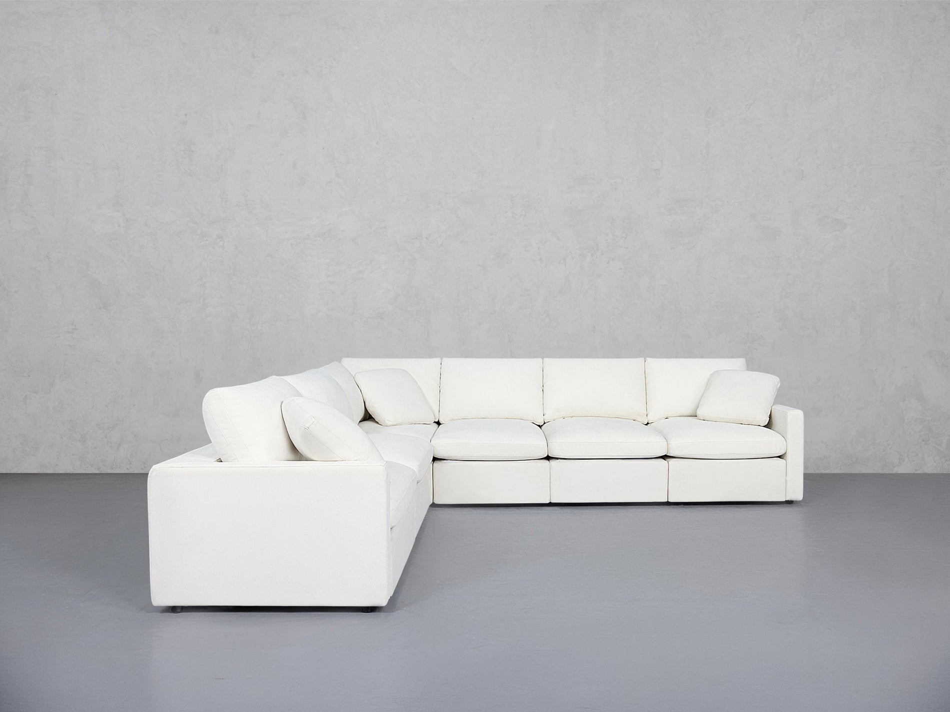 6-Seat Modular Corner Sectional (Thin Arms) - 7th Avenue