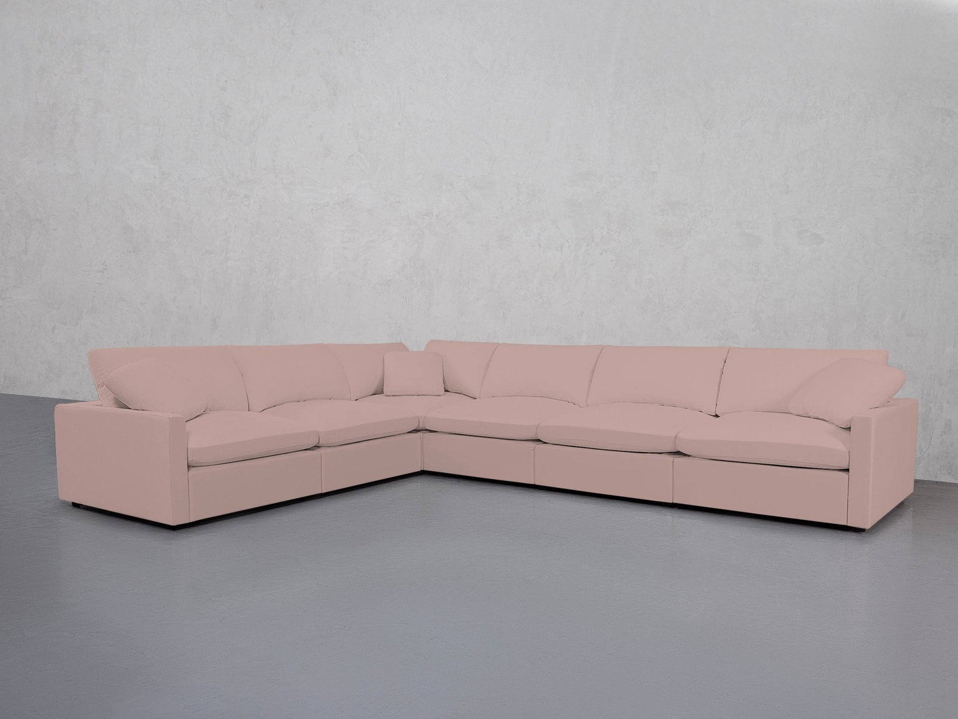 6-Seat Modular Corner Sectional (Thin Arms) - 7th Avenue