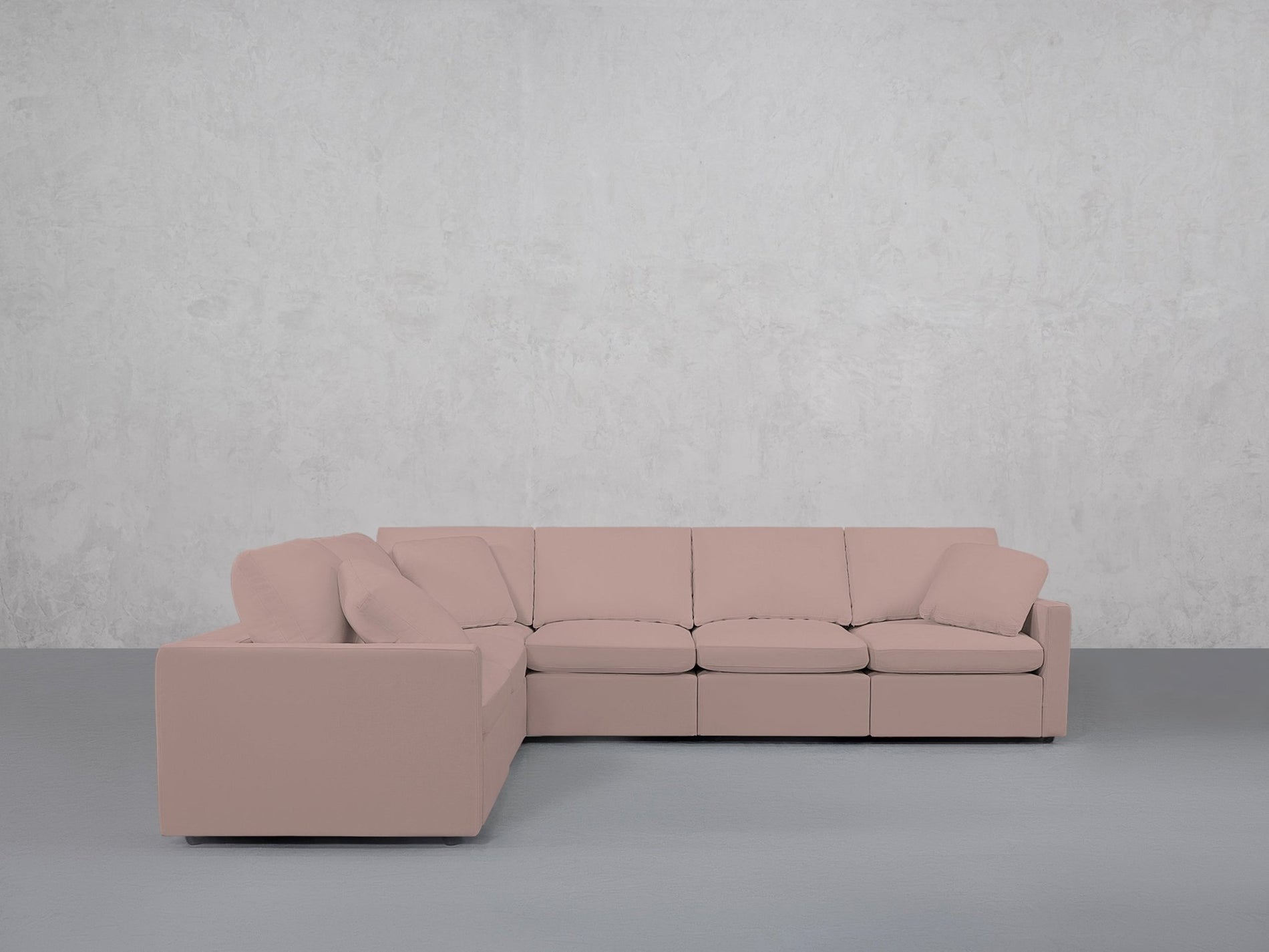 6-Seat Modular Corner Sectional (Thin Arms) - 7th Avenue