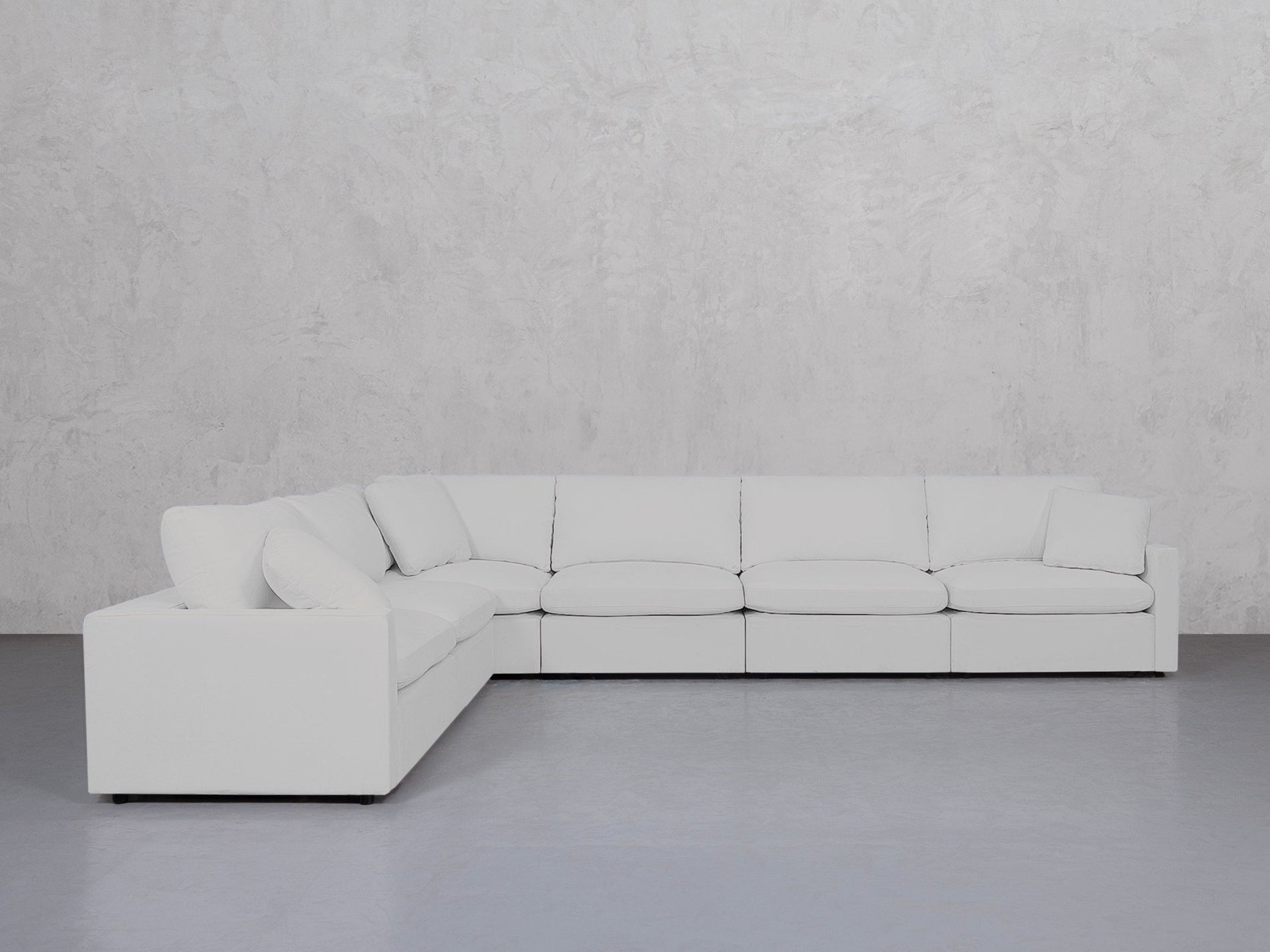 6-Seat Modular Corner Sectional (Thin Arms) - 7th Avenue
