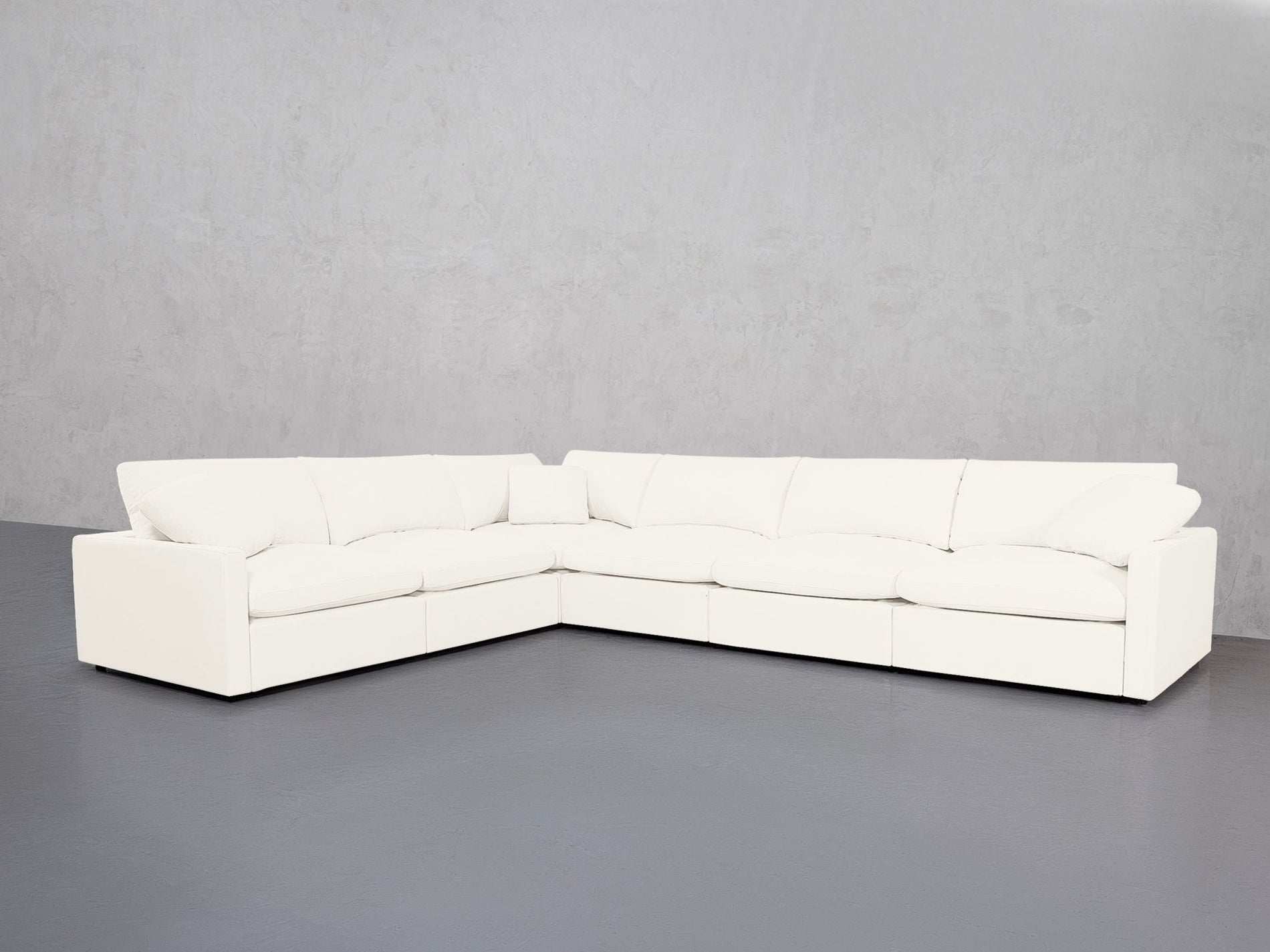 6-Seat Modular Corner Sectional (Thin Arms) - 7th Avenue