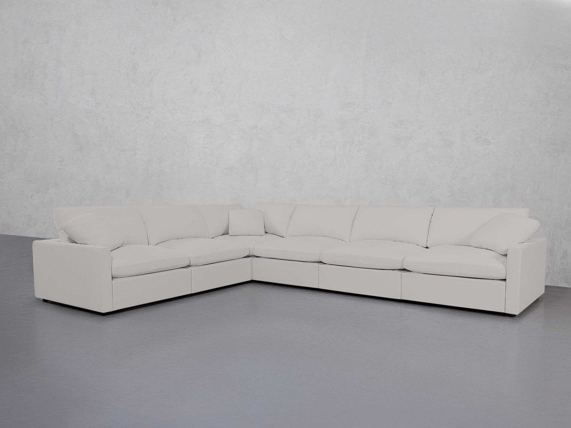 6-Seat Modular Corner Sectional (Thin Arms) - 7th Avenue