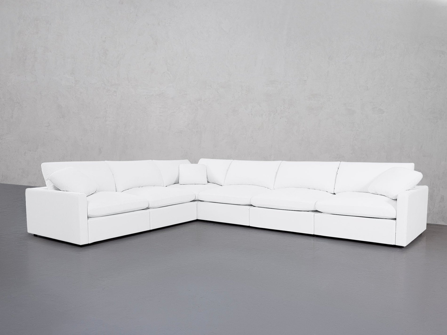 6-Seat Modular Corner Sectional (Thin Arms) - 7th Avenue