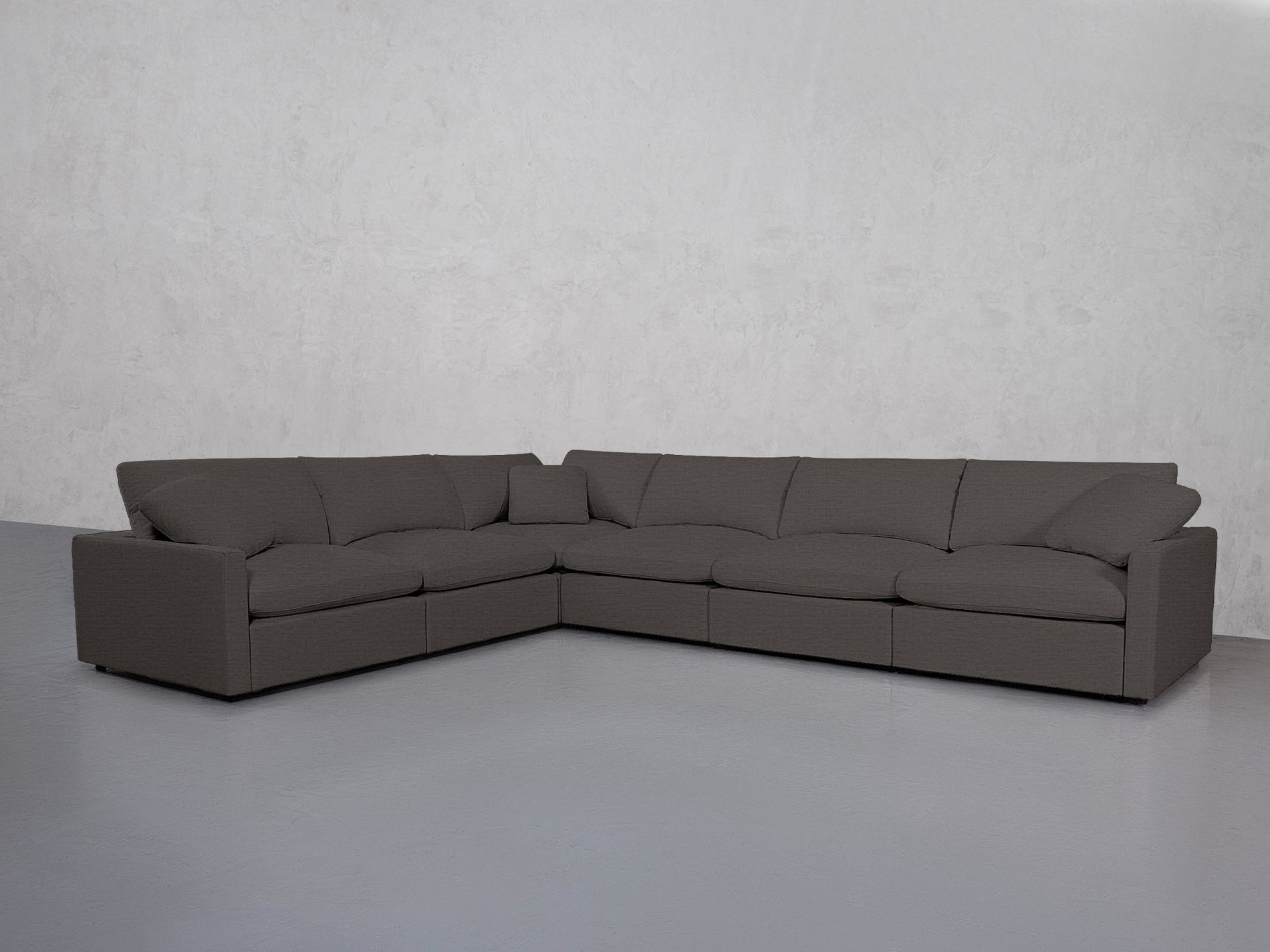 6-Seat Modular Corner Sectional (Thin Arms) - 7th Avenue