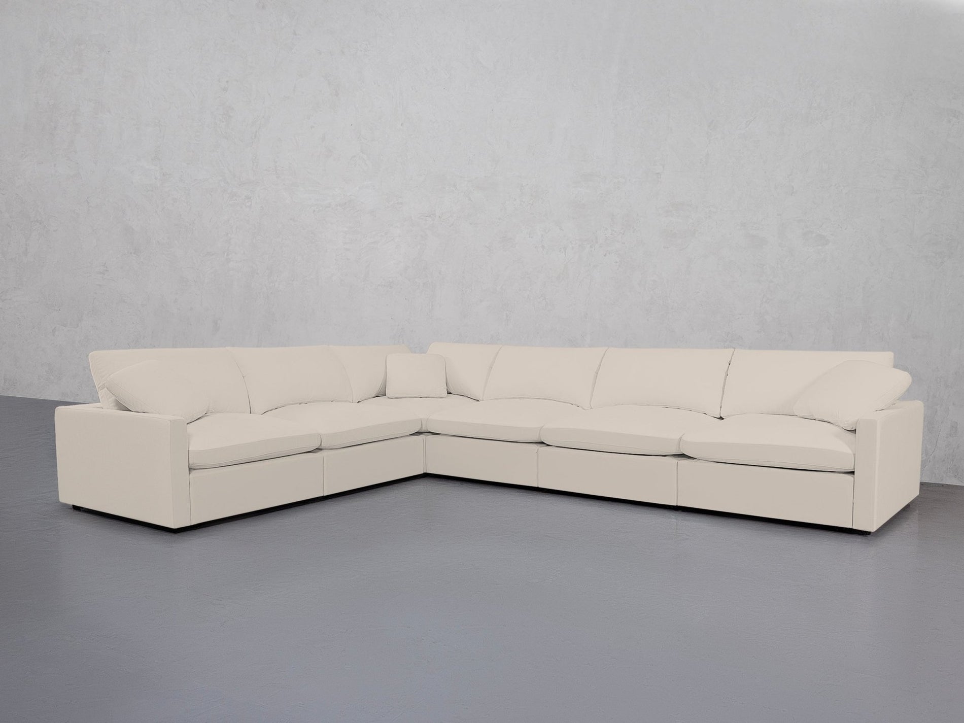 6-Seat Modular Corner Sectional (Thin Arms) - 7th Avenue