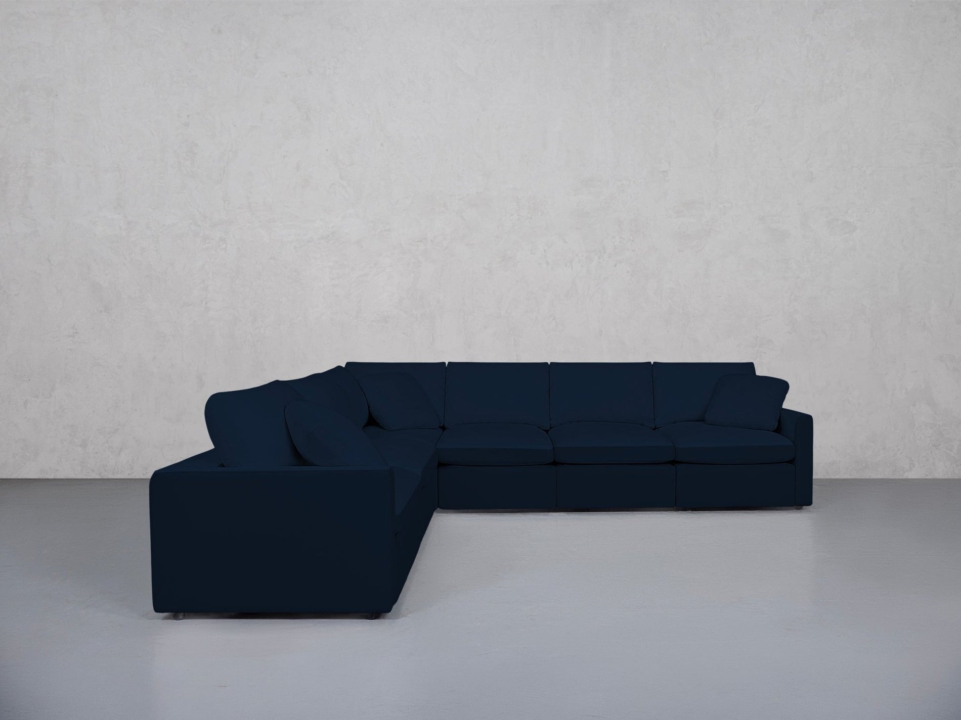 6-Seat Modular Corner Sectional (Thin Arms) - 7th Avenue