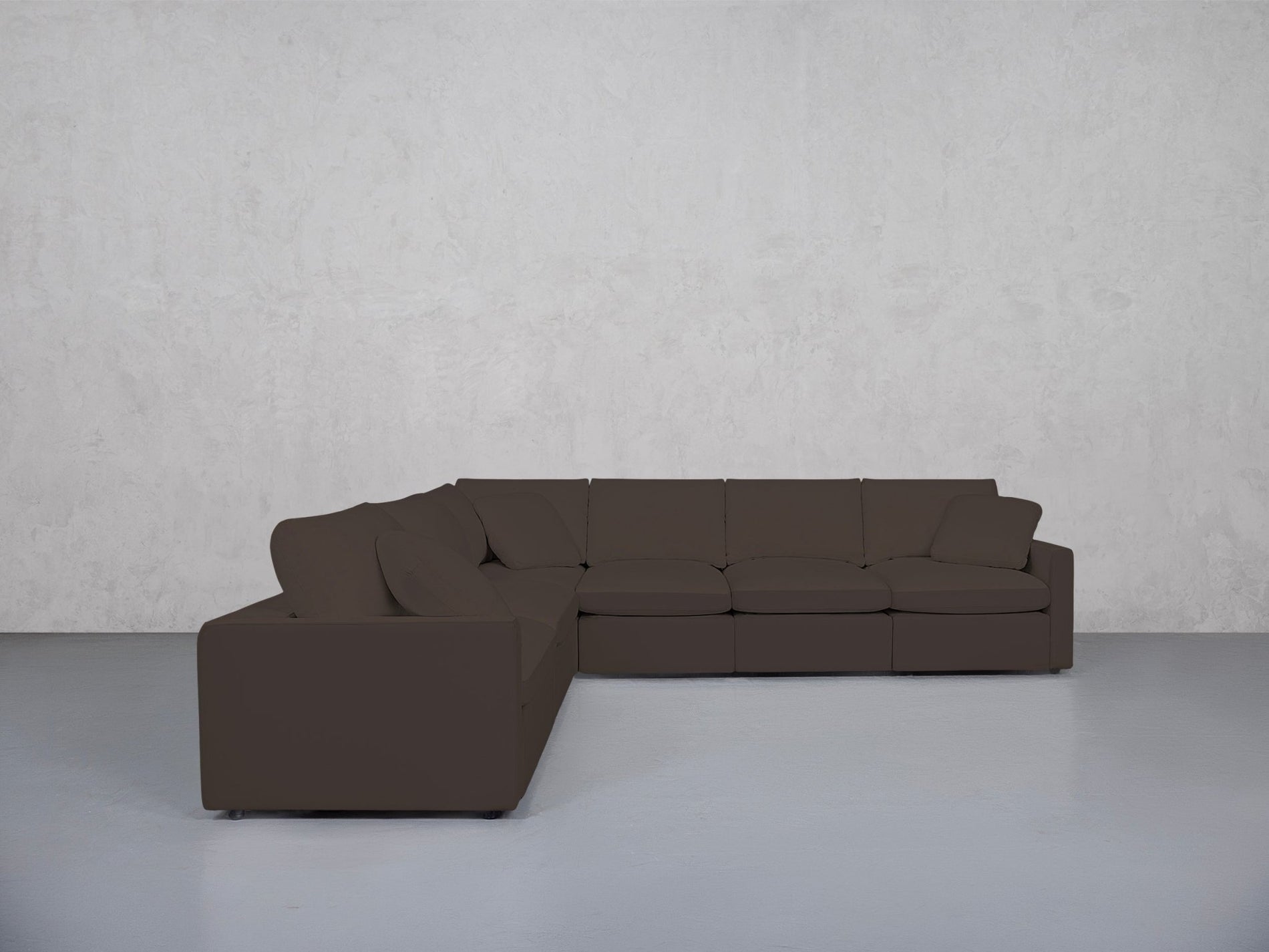 6-Seat Modular Corner Sectional (Thin Arms) - 7th Avenue