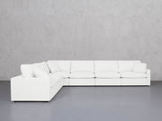 6-Seat Modular Corner Sectional (Thin Arms) - 7th Avenue
