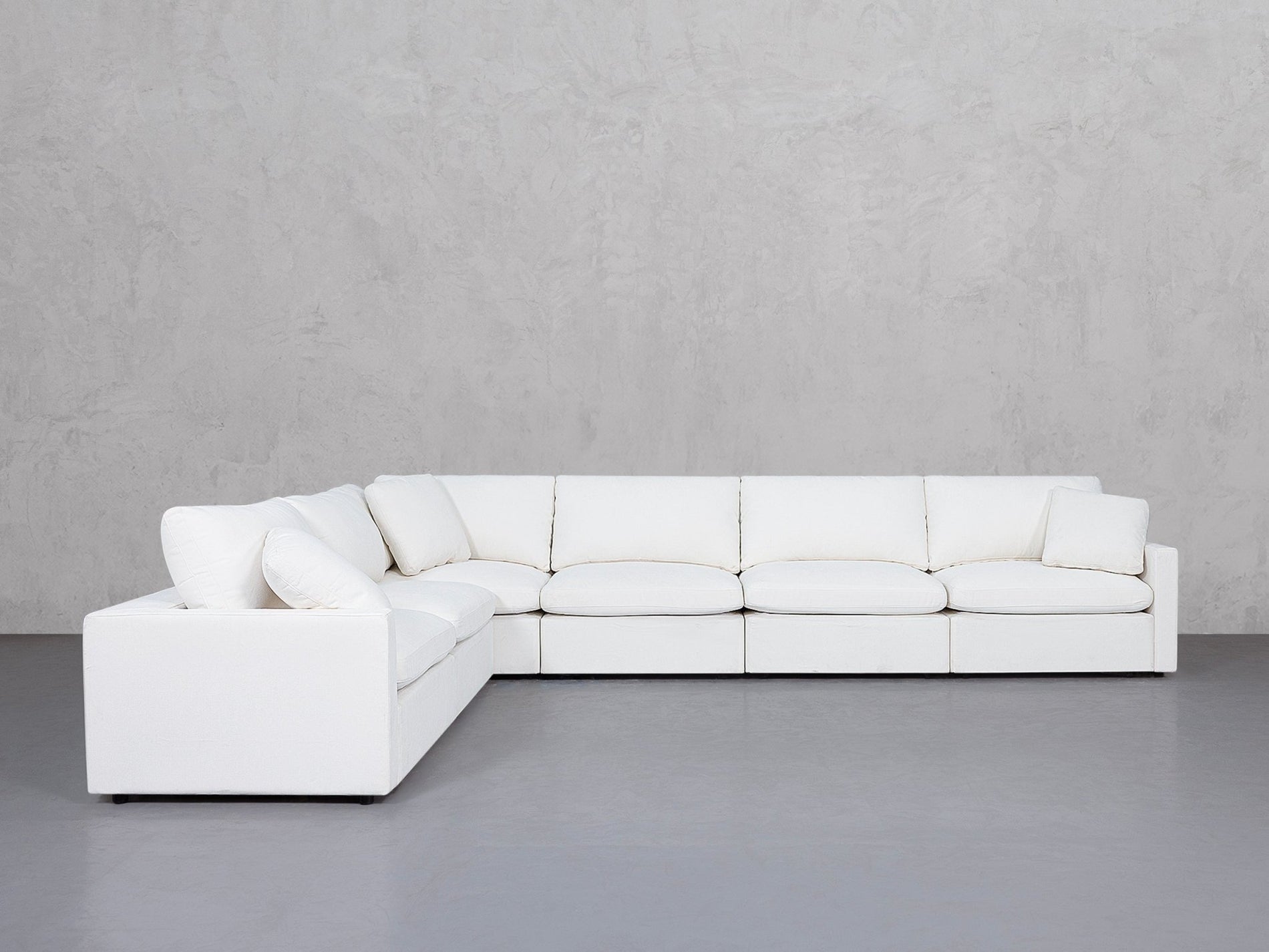 6-Seat Modular Corner Sectional (Thin Arms) - 7th Avenue