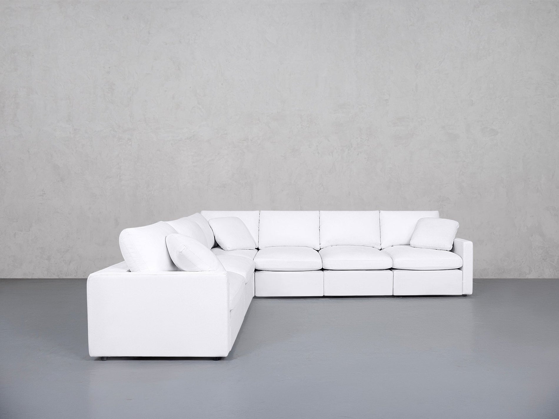 6-Seat Modular Corner Sectional (Thin Arms) - 7th Avenue