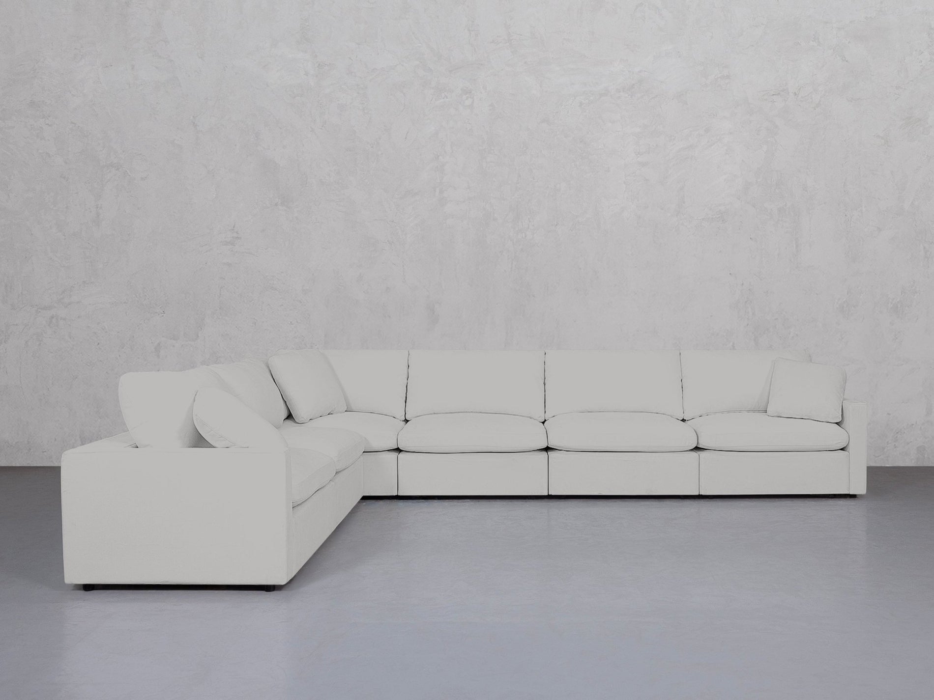 6-Seat Modular Corner Sectional (Thin Arms) - 7th Avenue