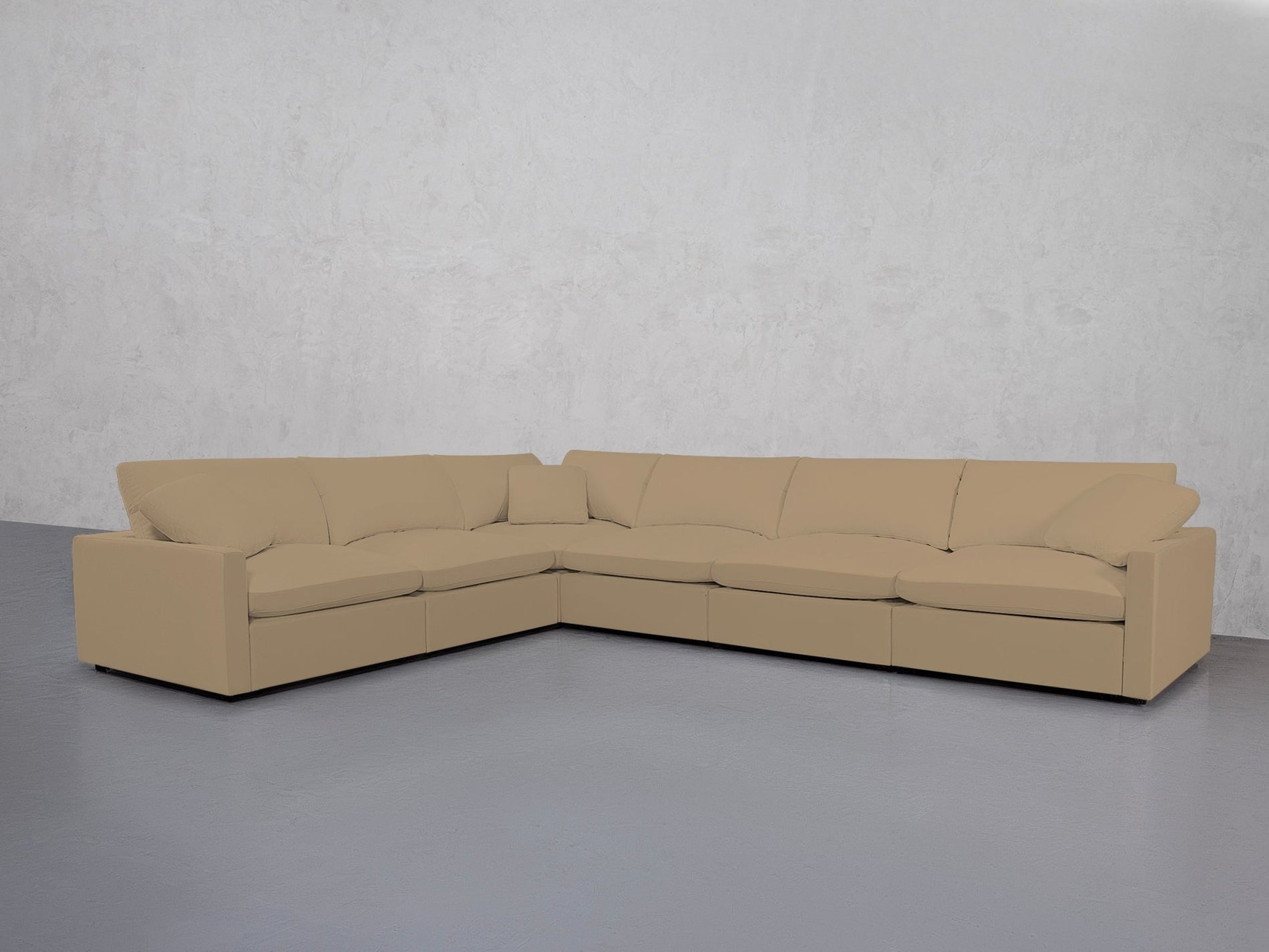 6-Seat Modular Corner Sectional (Thin Arms) - 7th Avenue