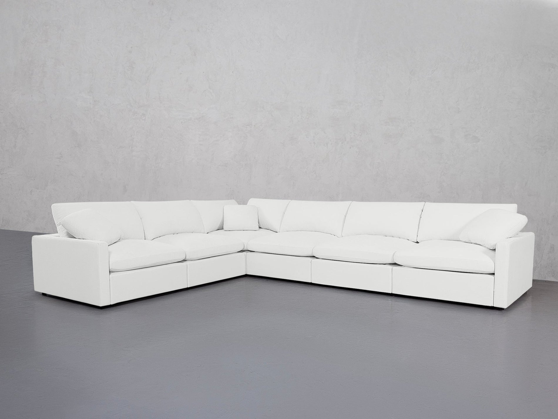6-Seat Modular Corner Sectional (Thin Arms) - 7th Avenue