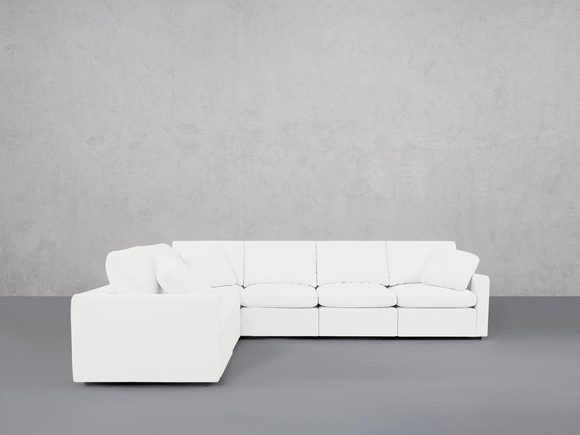 6-Seat Modular Corner Sectional (Thin Arms) - 7th Avenue