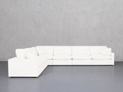 6-Seat Modular Corner Sectional (Thin Arms) - 7th Avenue