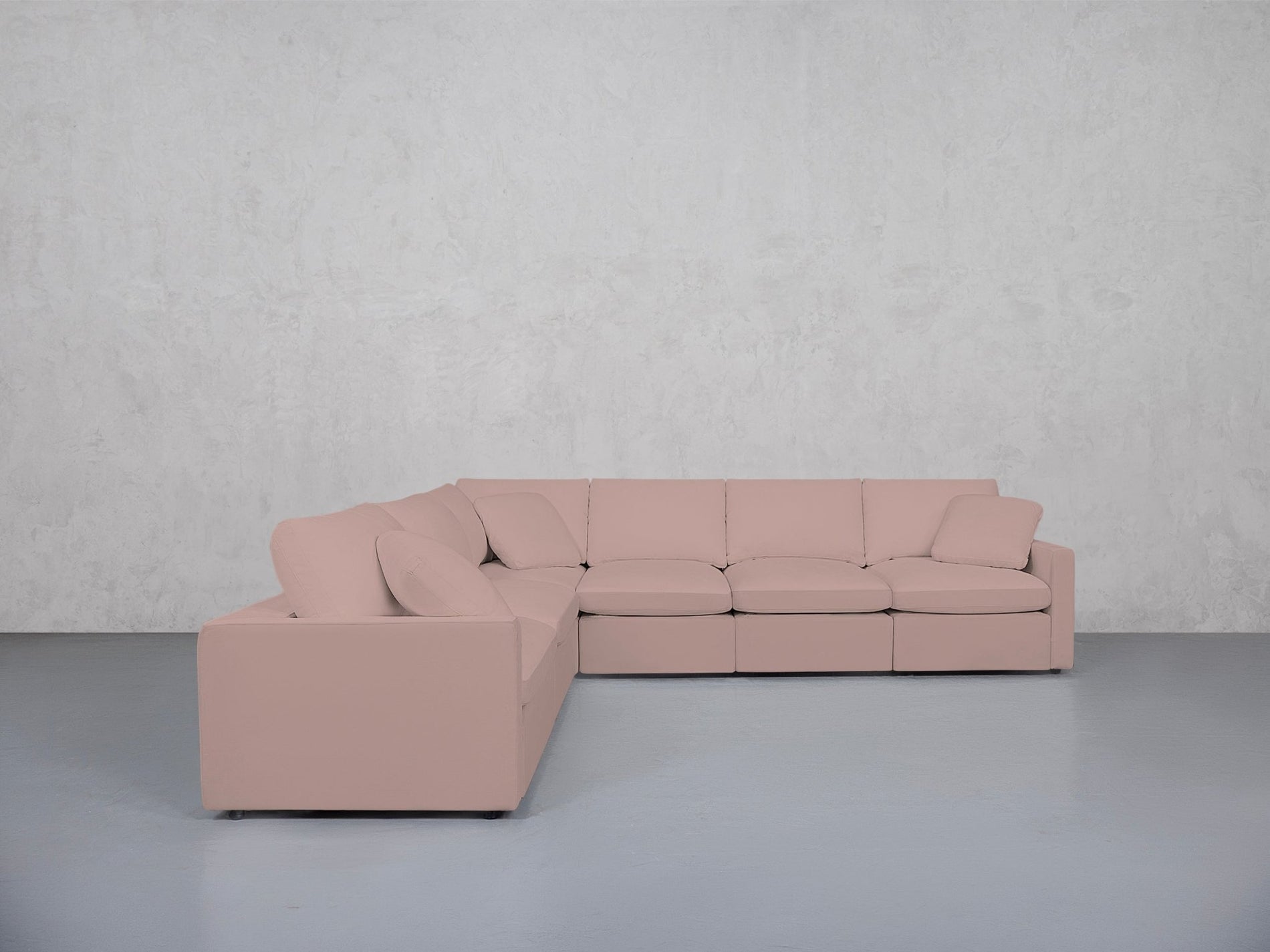 6-Seat Modular Corner Sectional (Thin Arms) - 7th Avenue
