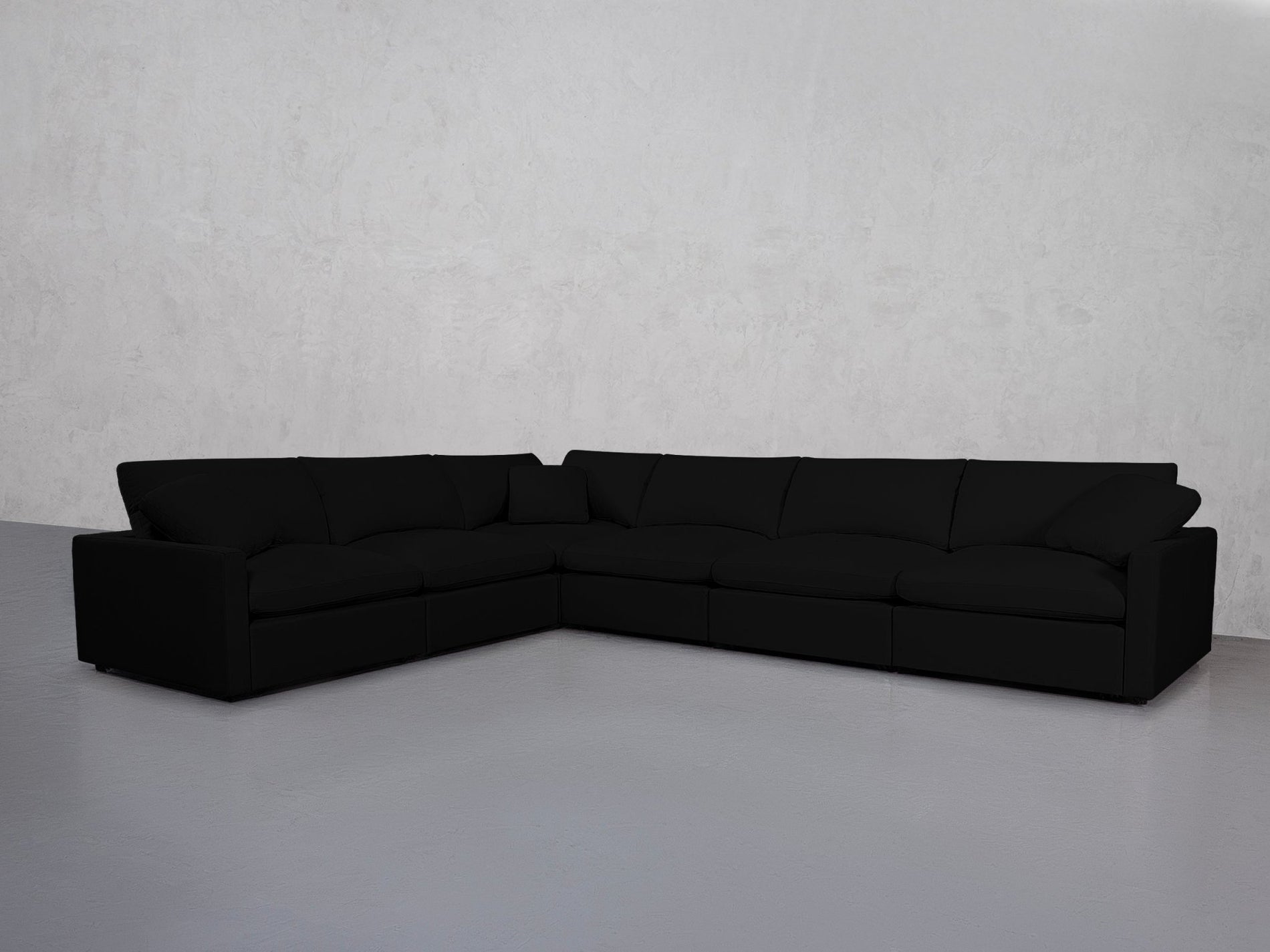 6-Seat Modular Corner Sectional (Thin Arms) - 7th Avenue