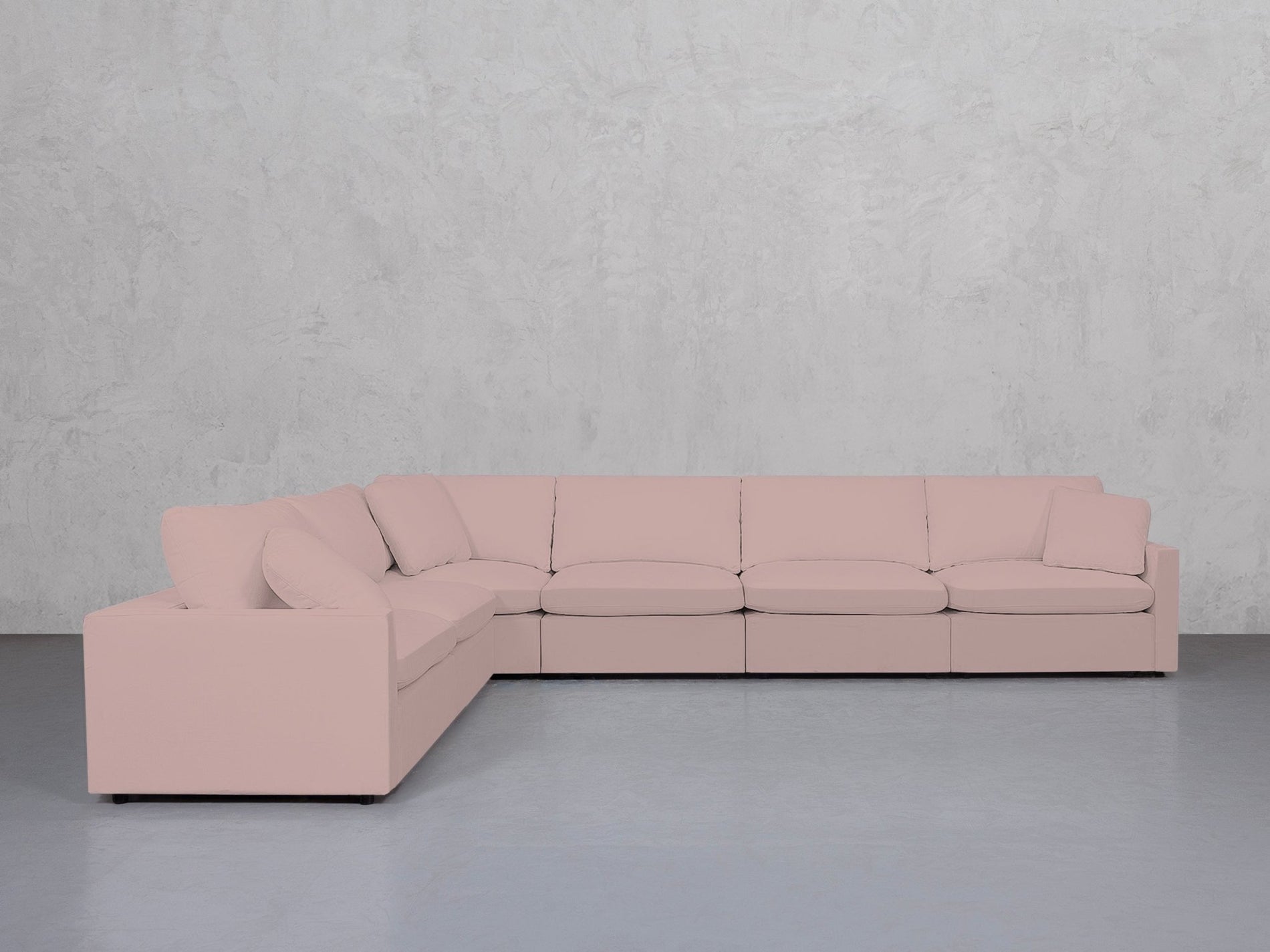6-Seat Modular Corner Sectional (Thin Arms) - 7th Avenue