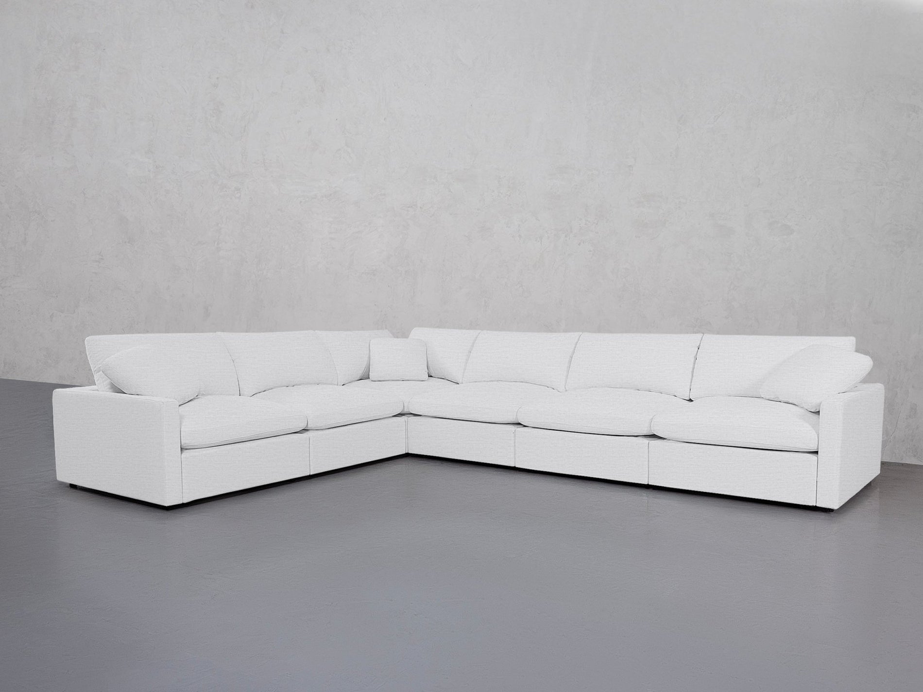 6-Seat Modular Corner Sectional (Thin Arms) - 7th Avenue