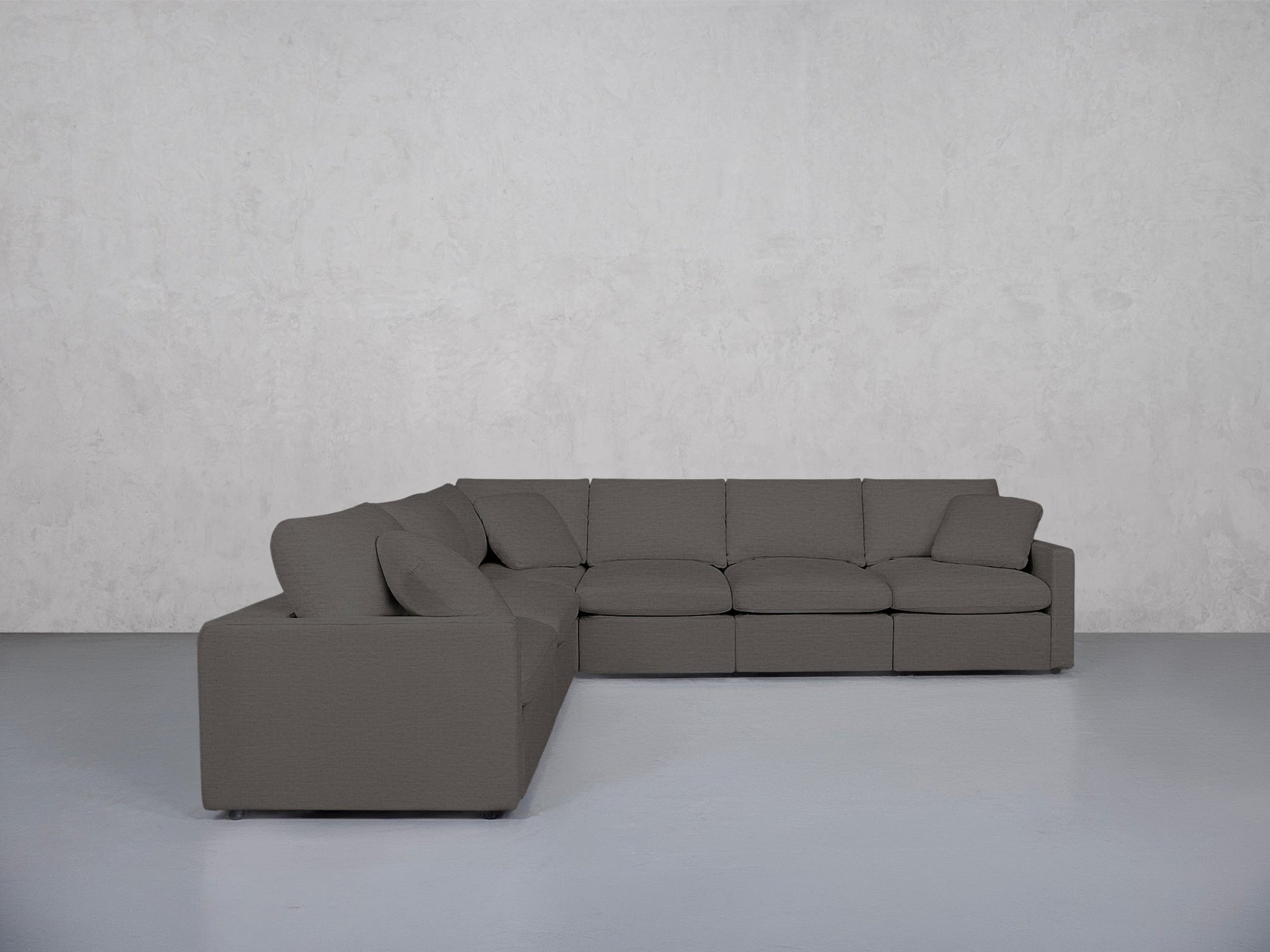6-Seat Modular Corner Sectional (Thin Arms) - 7th Avenue