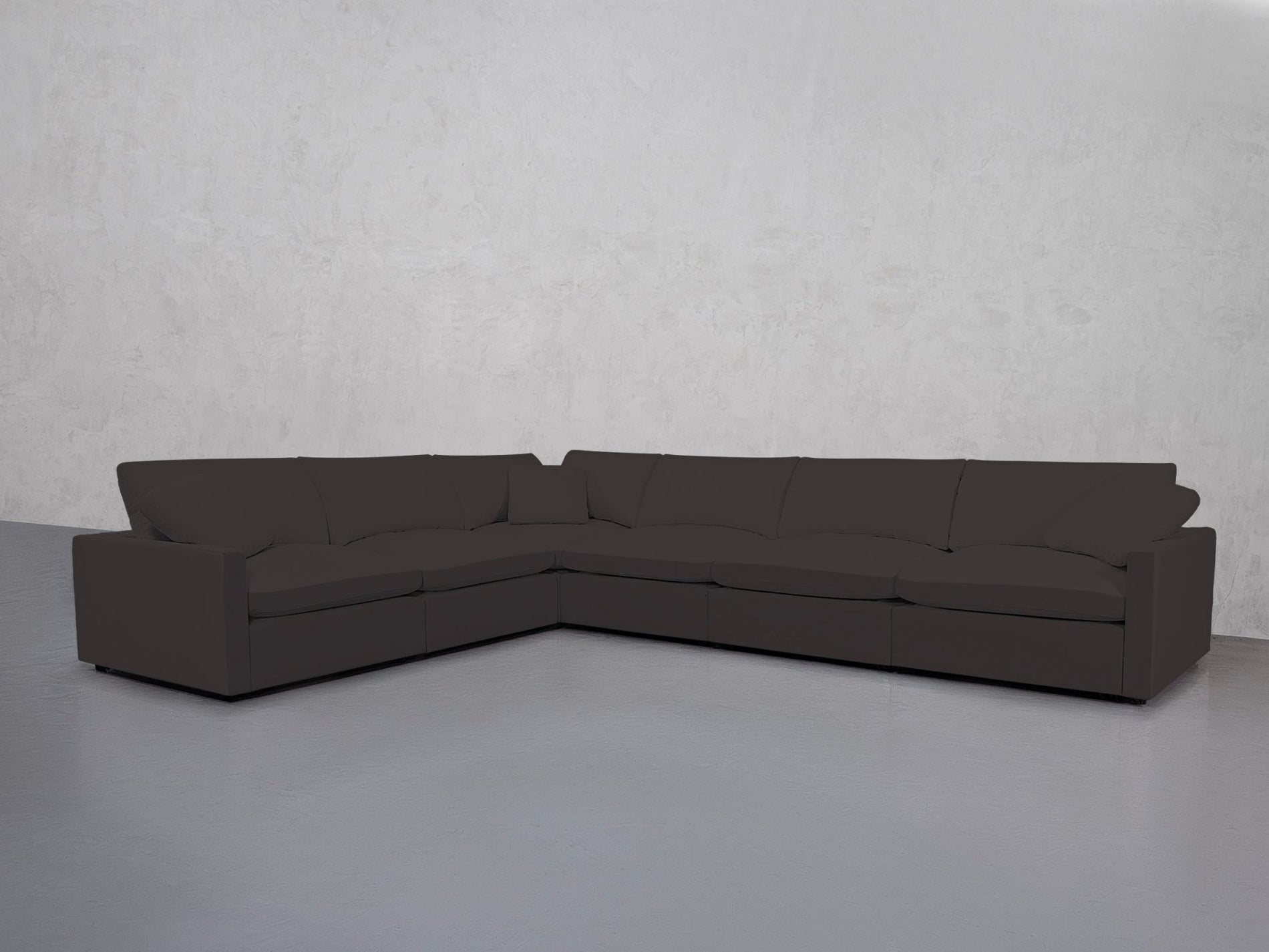 6-Seat Modular Corner Sectional (Thin Arms) - 7th Avenue