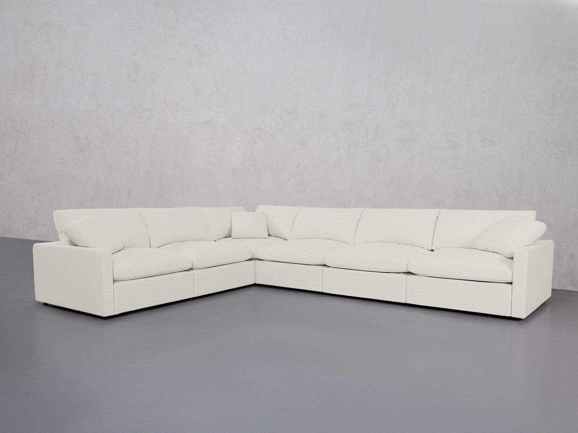 6-Seat Modular Corner Sectional (Thin Arms) - 7th Avenue