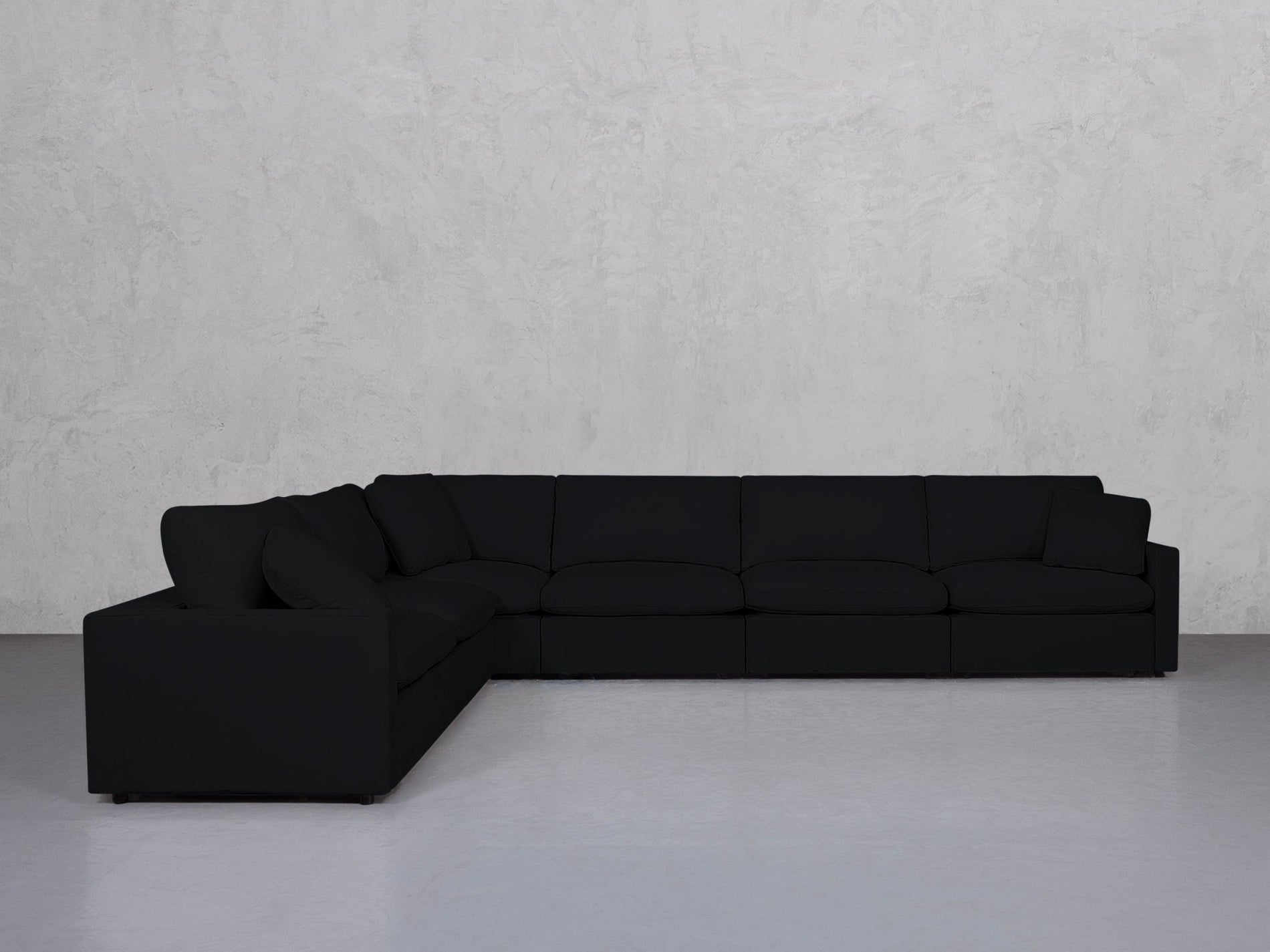 6-Seat Modular Corner Sectional (Thin Arms) - 7th Avenue
