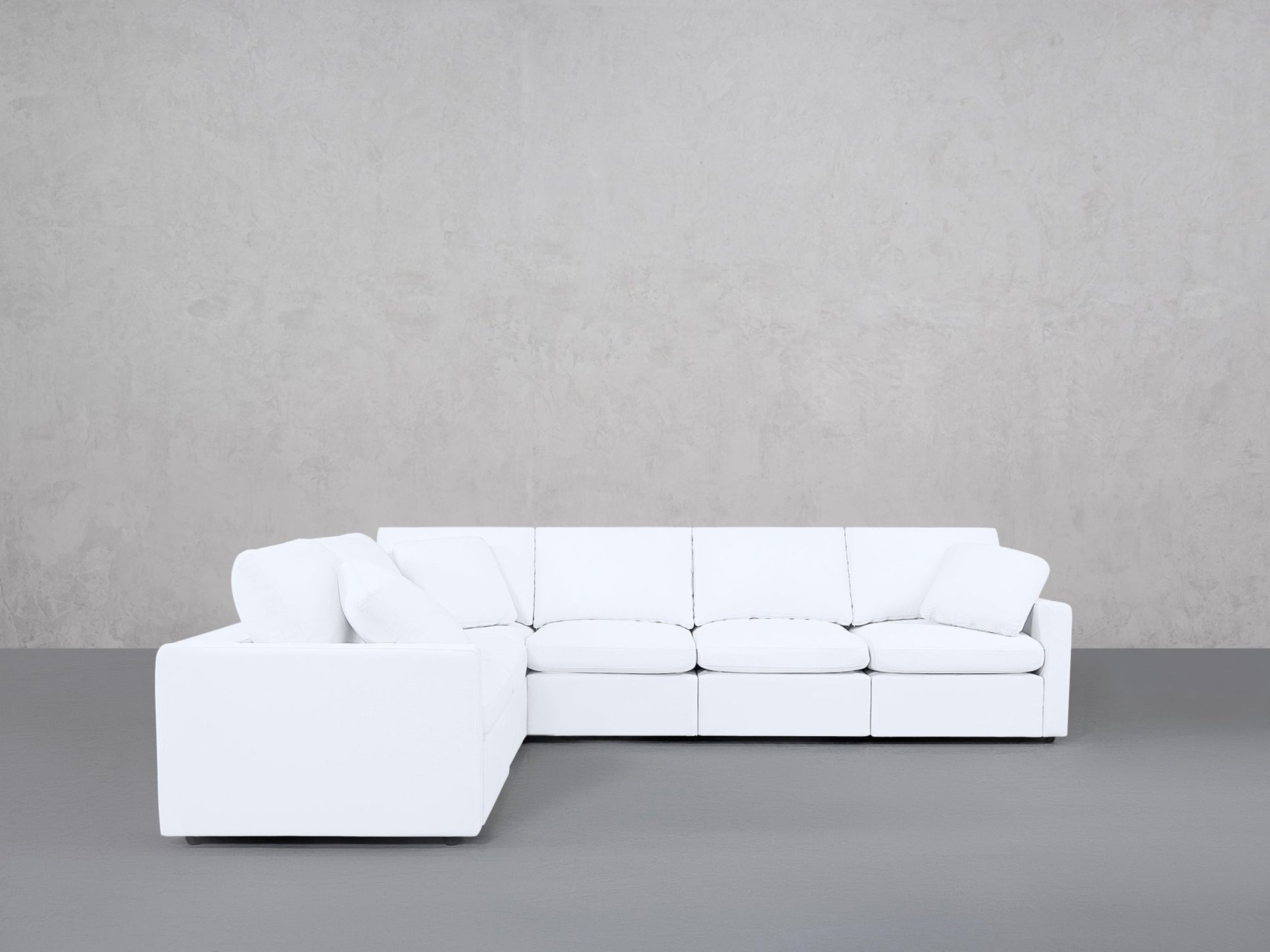 6-Seat Modular Corner Sectional (Thin Arms) - 7th Avenue