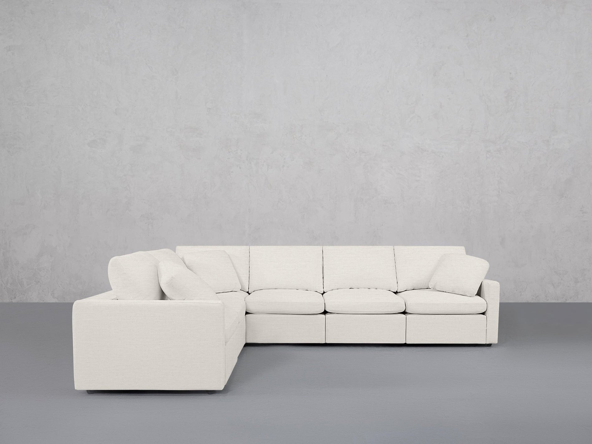 6-Seat Modular Corner Sectional (Thin Arms) - 7th Avenue