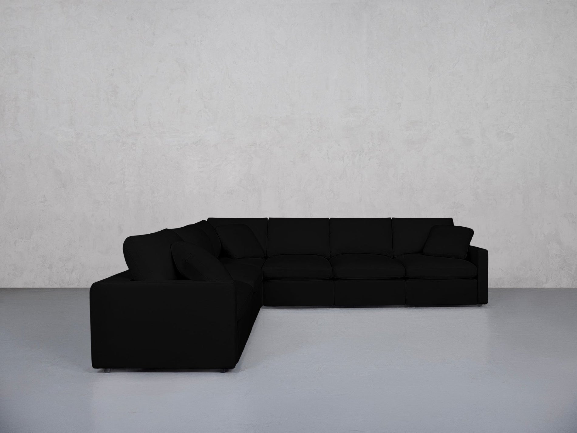 6-Seat Modular Corner Sectional (Thin Arms) - 7th Avenue