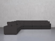 6-Seat Modular Corner Sectional (Thin Arms) - 7th Avenue