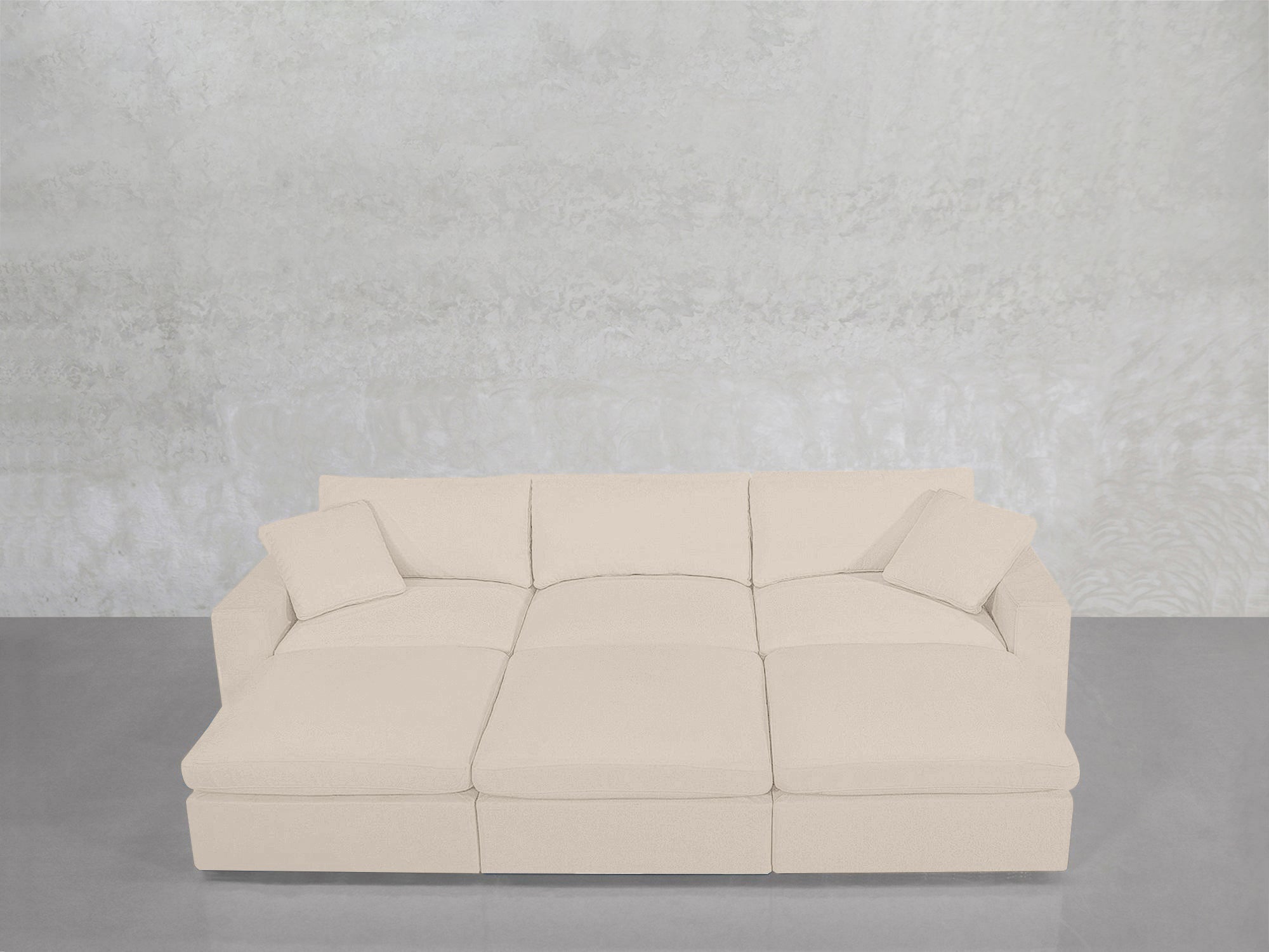 6 - Seat Modular Daybed - 7th Avenue