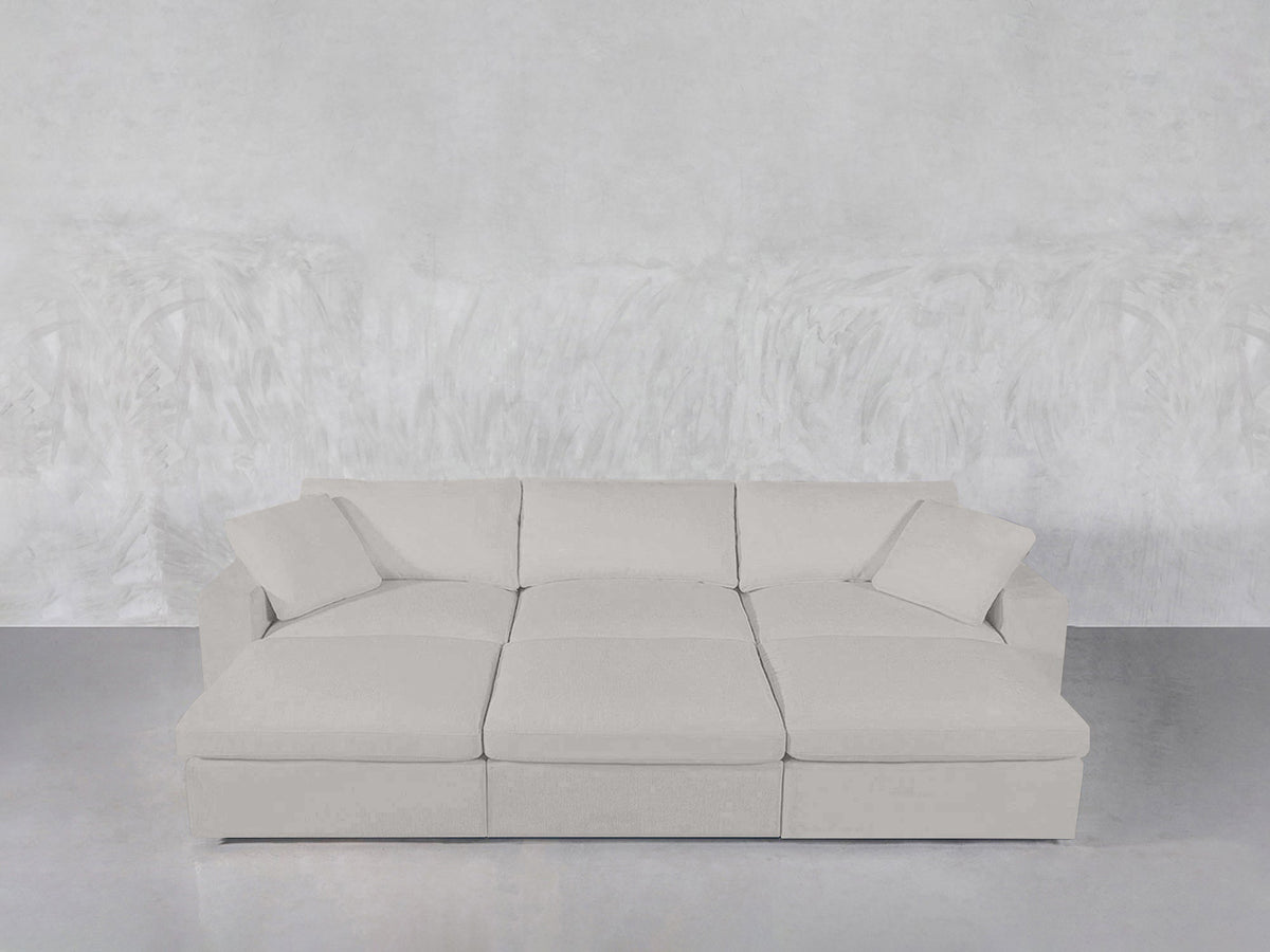 6 - Seat Modular Daybed - 7th Avenue