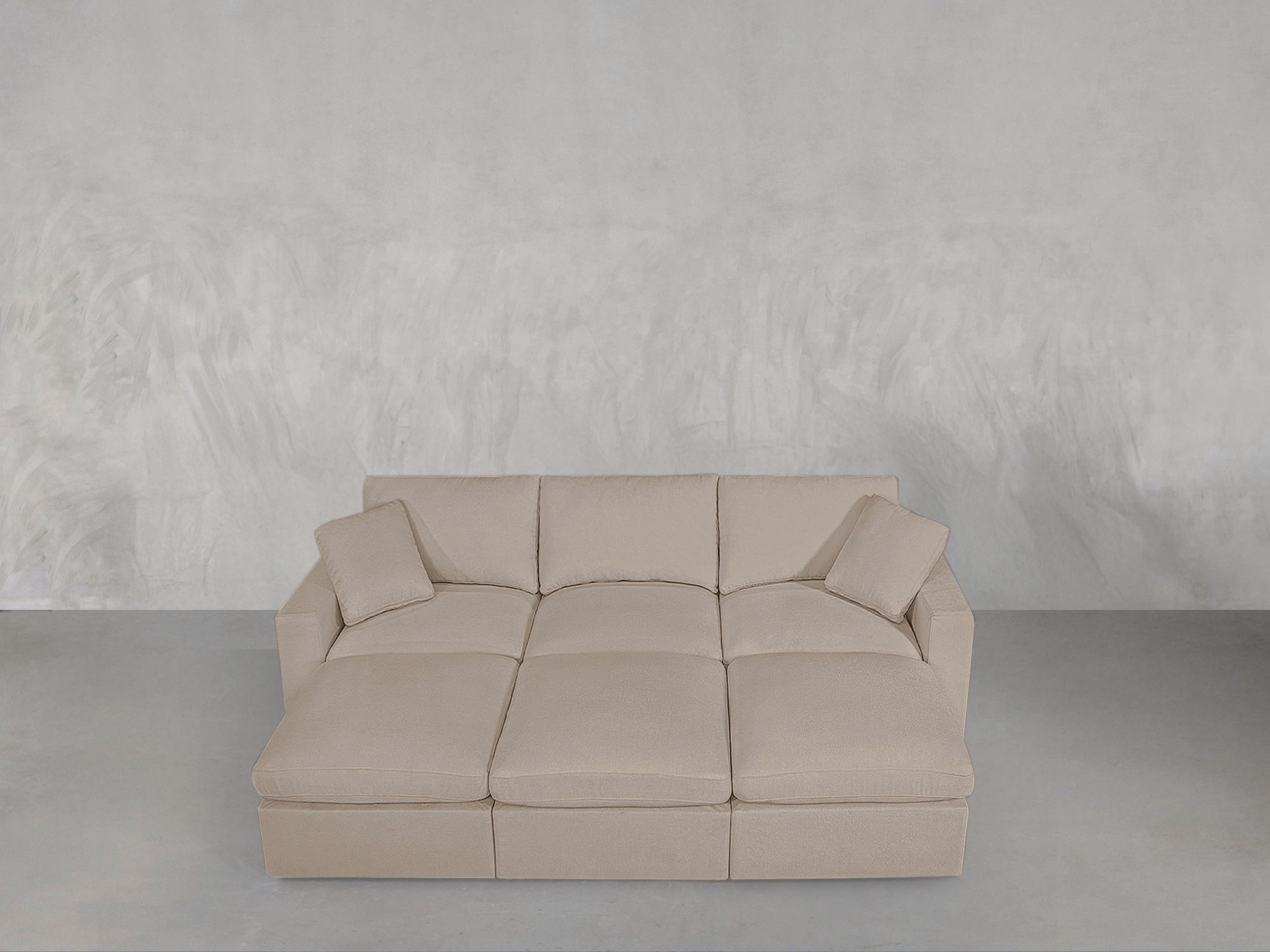 6 - Seat Modular Daybed - 7th Avenue