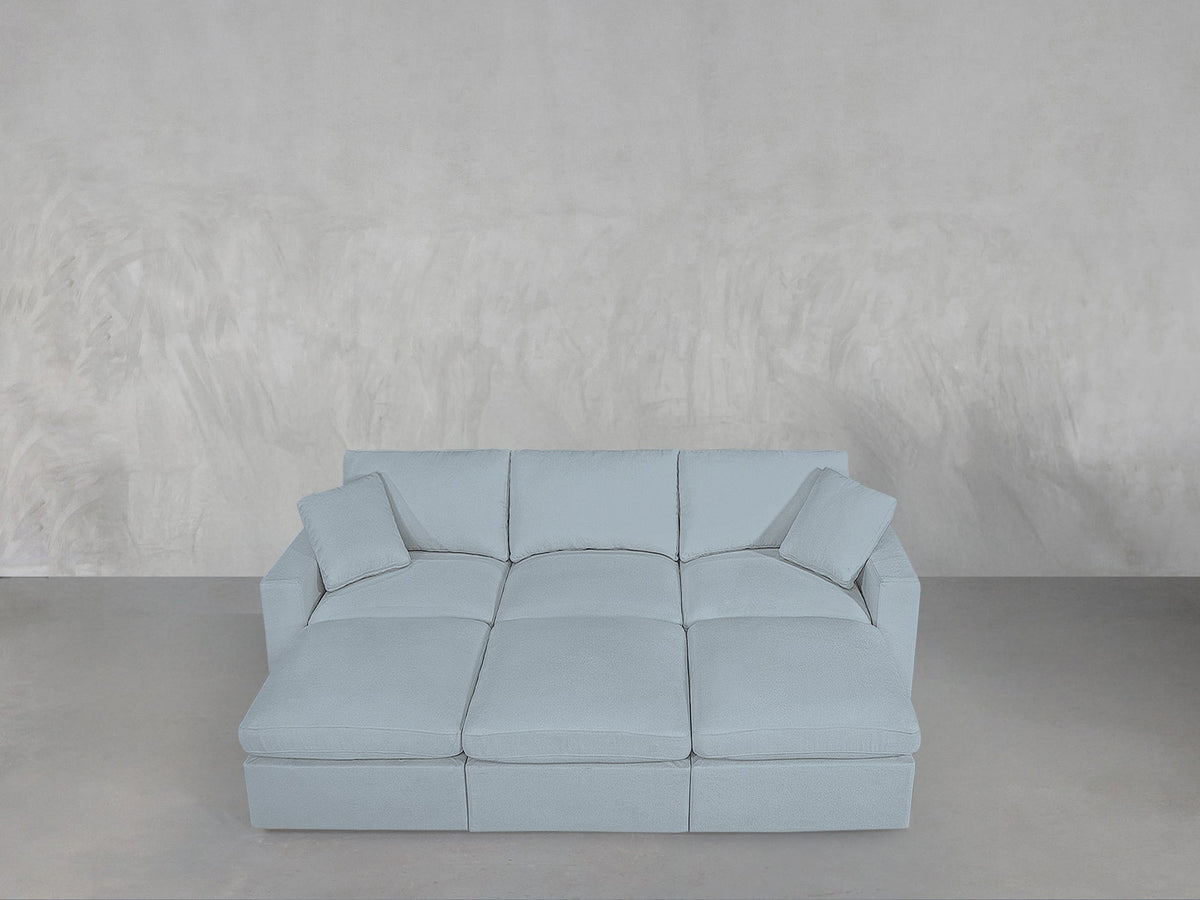 6 - Seat Modular Daybed - 7th Avenue