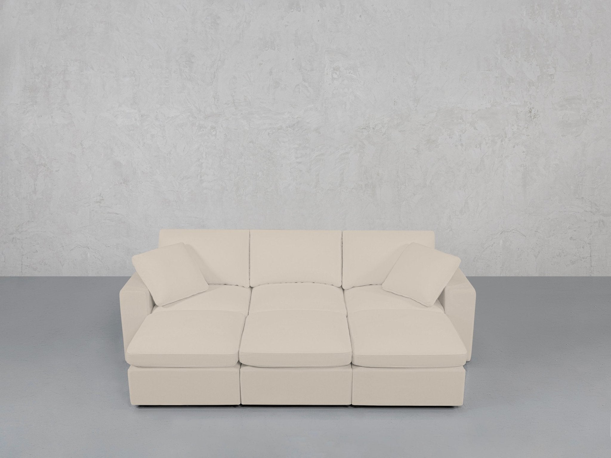 6 - Seat Modular Daybed - 7th Avenue